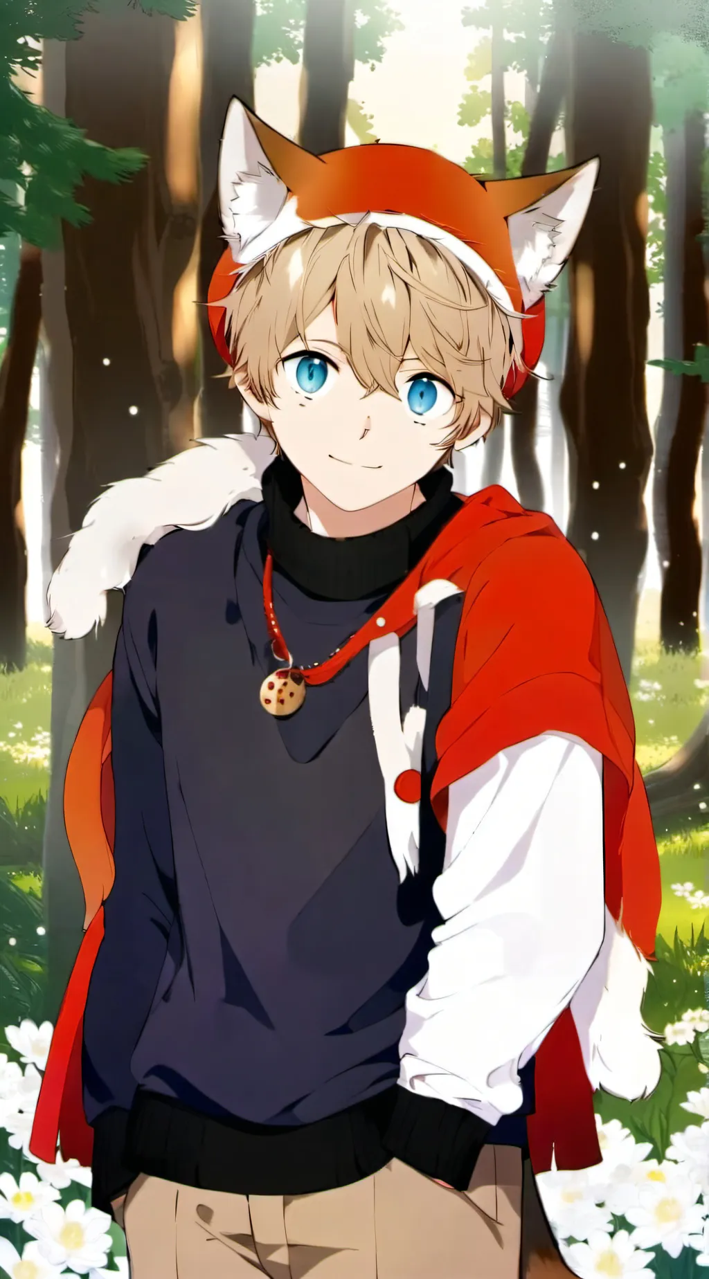 Talkie AI - Chat with Forest cat boy