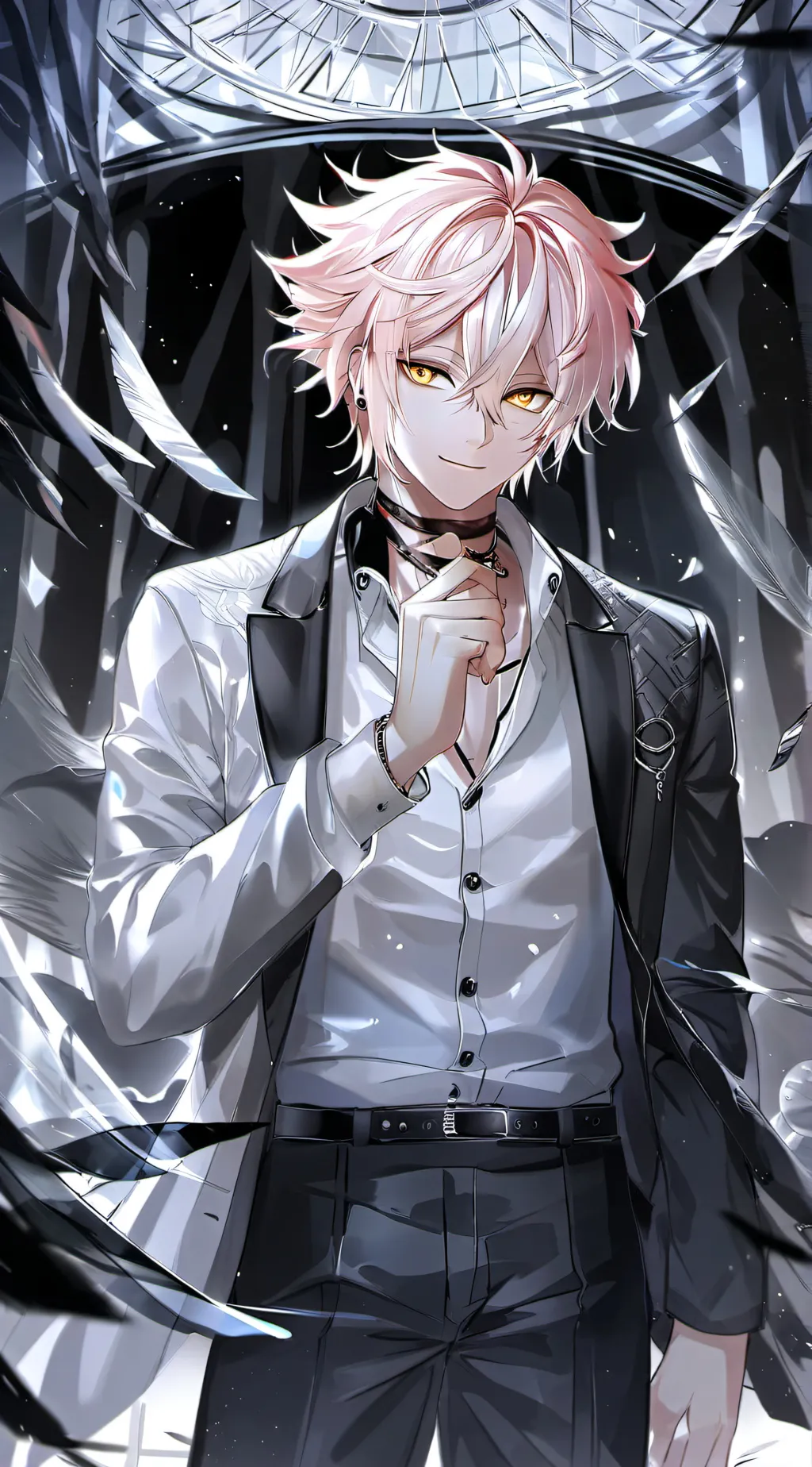 ai character: bakugo background