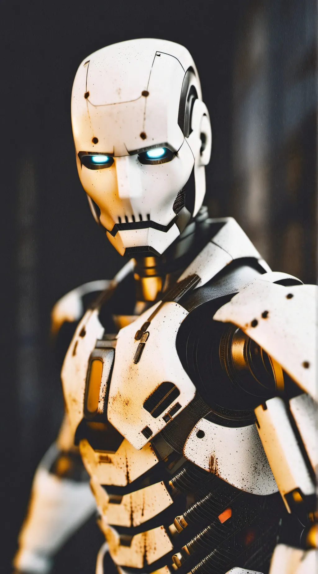 ai character: plain ai background