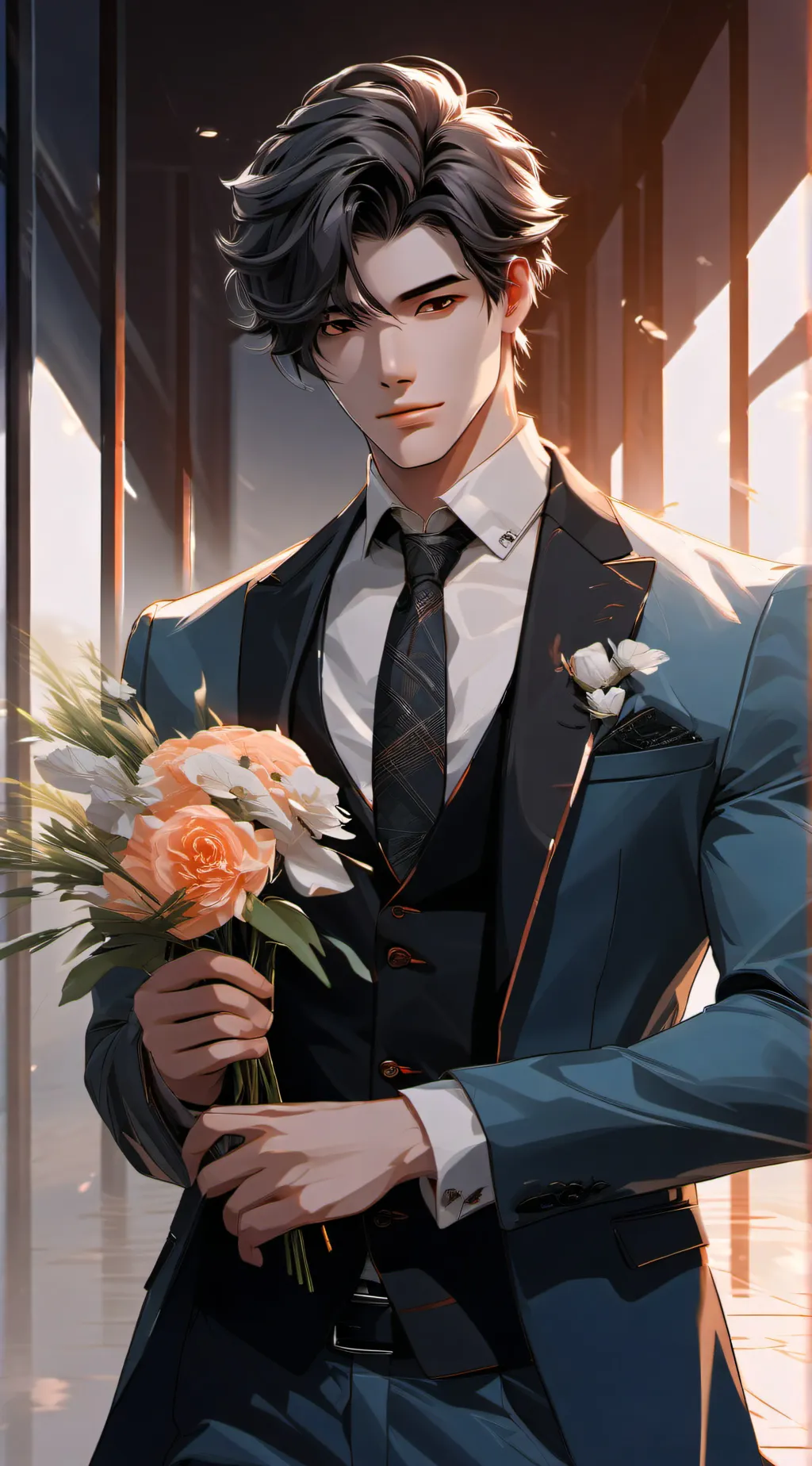 ai character: Leo Addams background