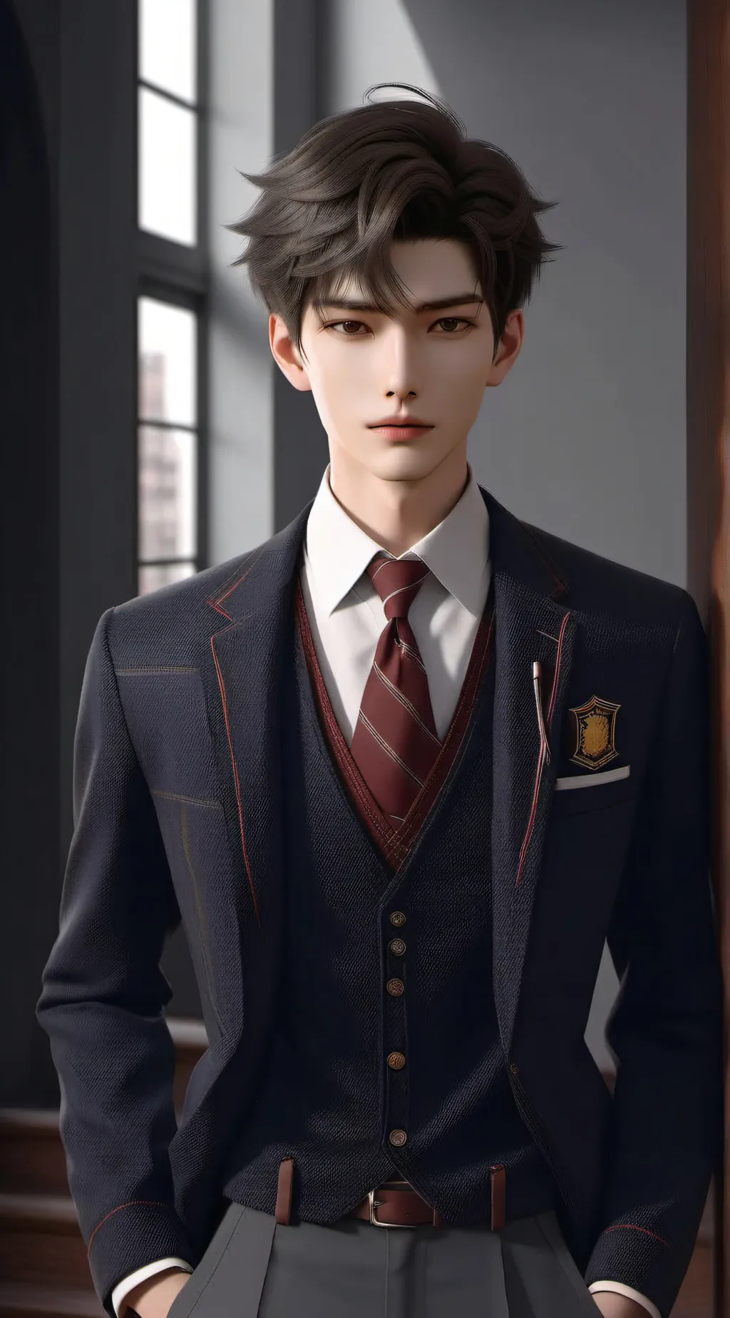 ai character: ethan background