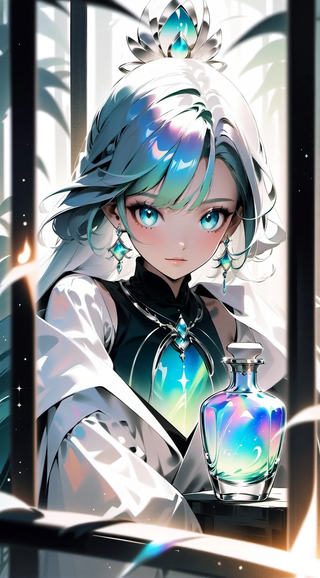 ai character: TEST background