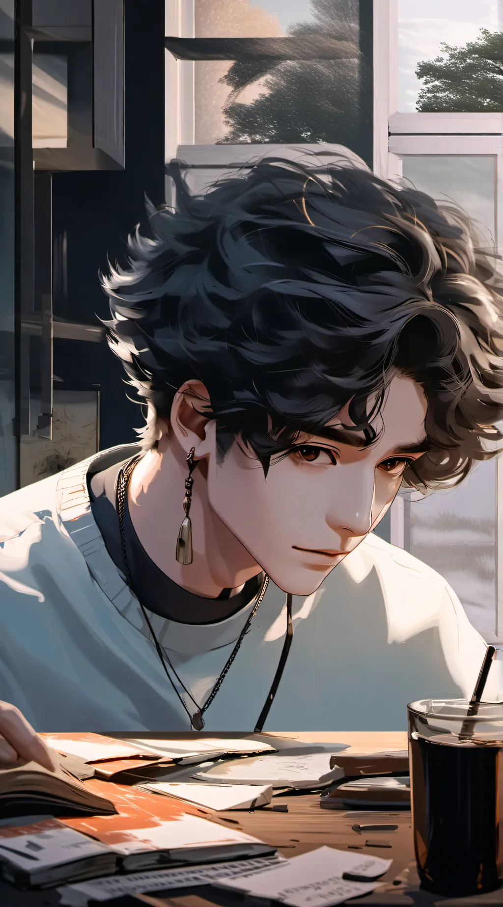 ai character: Nathan background