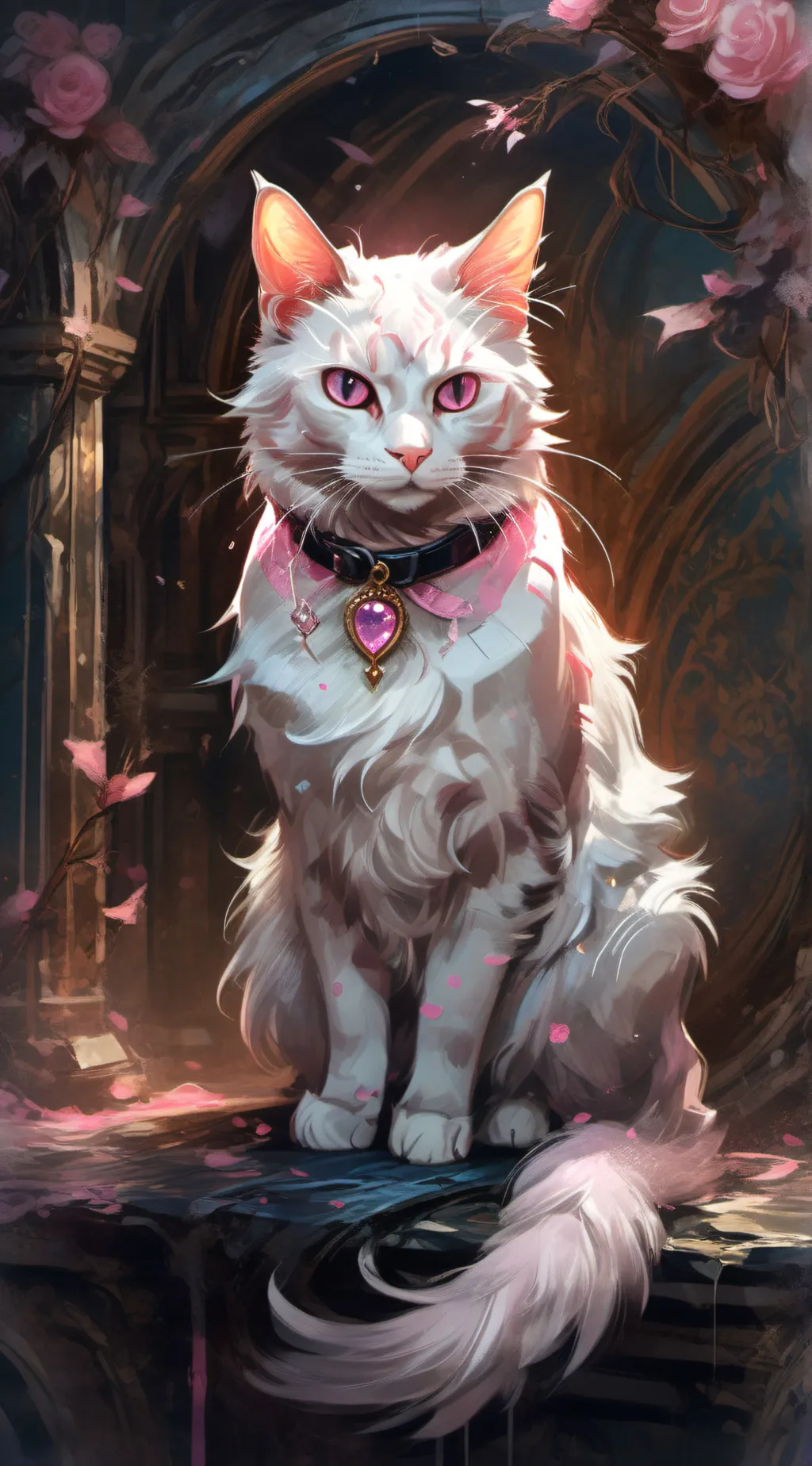 ai character: Saturn background