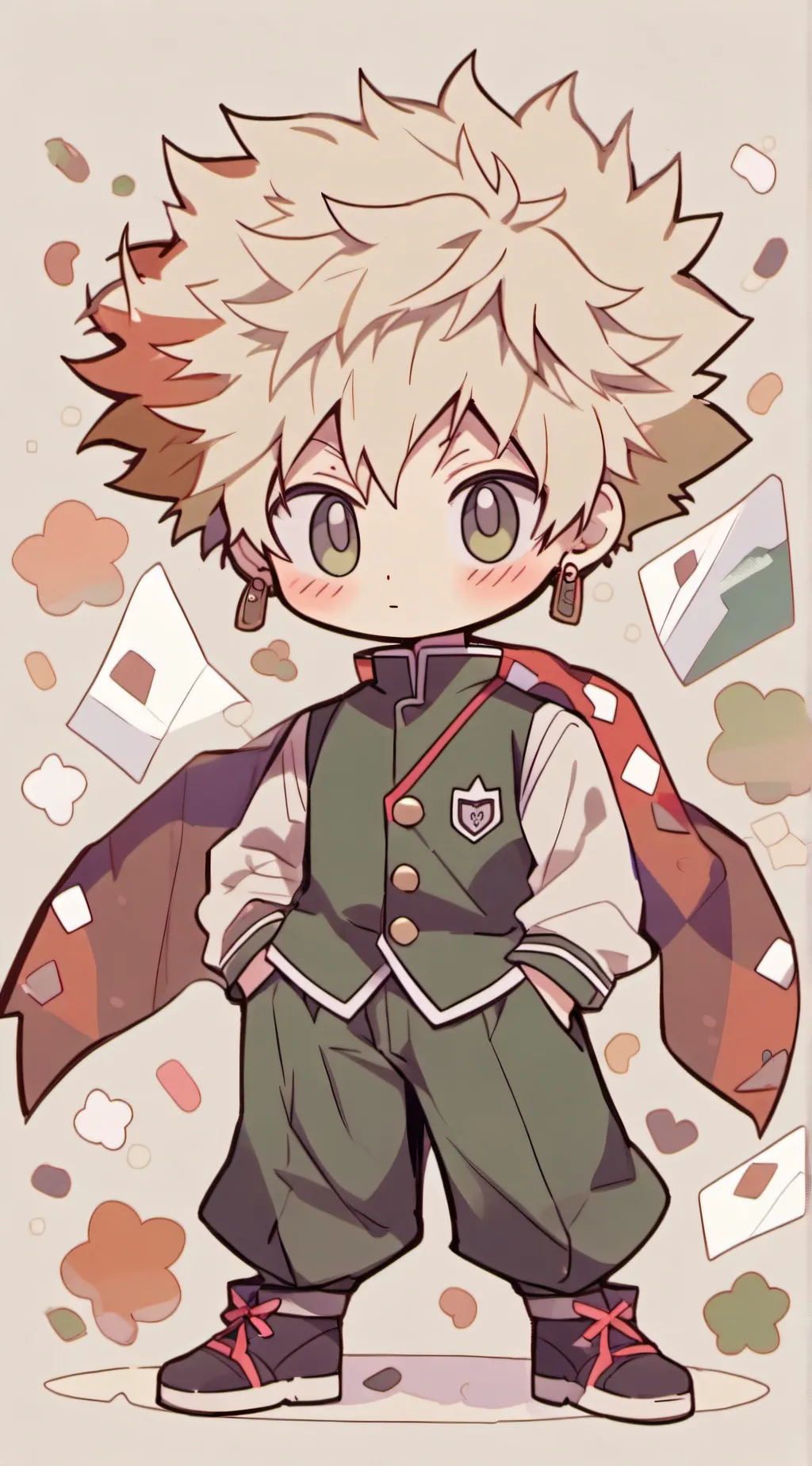 ai character: Bakugo background