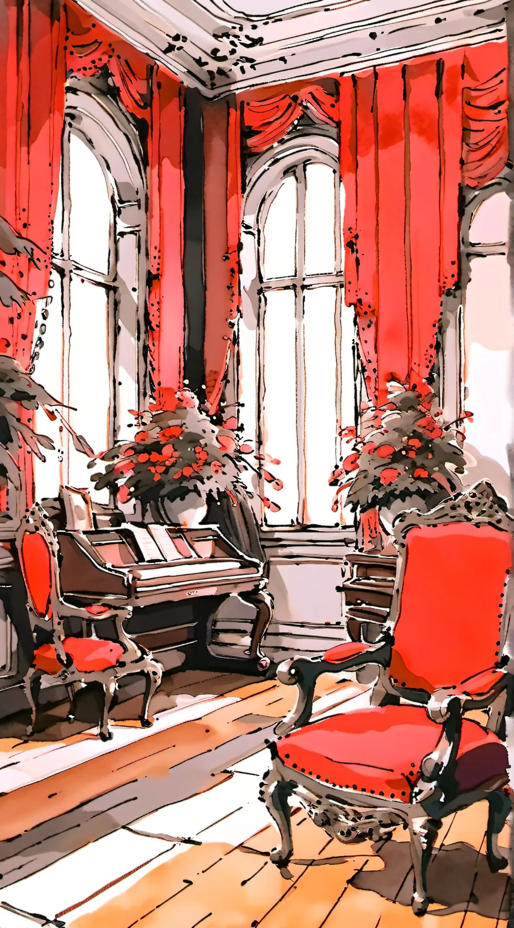 ai character: SC x TADC background