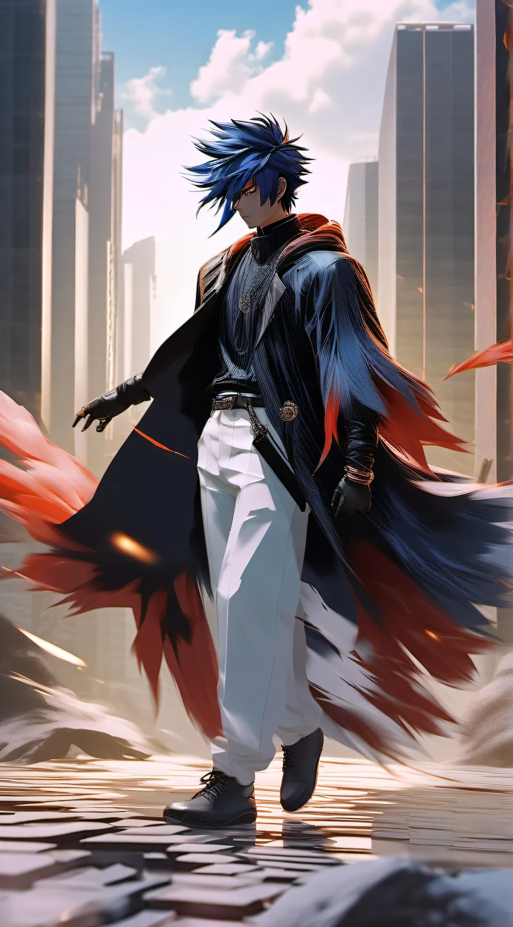 ai character: orion background