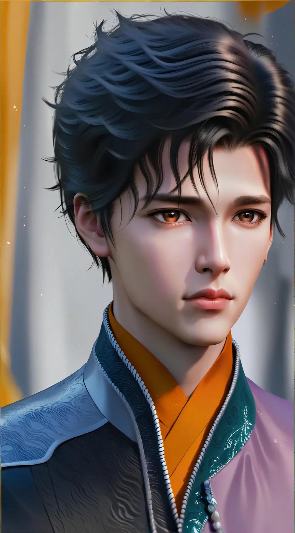 ai character: Kayden background