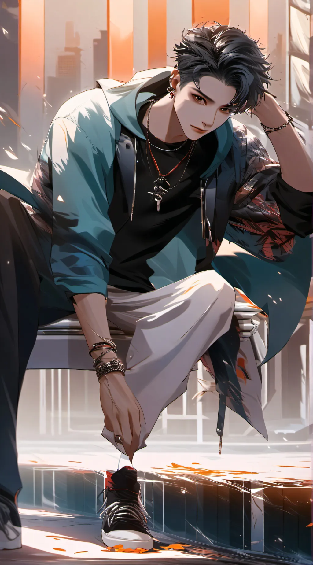 ai character: Jackson  background