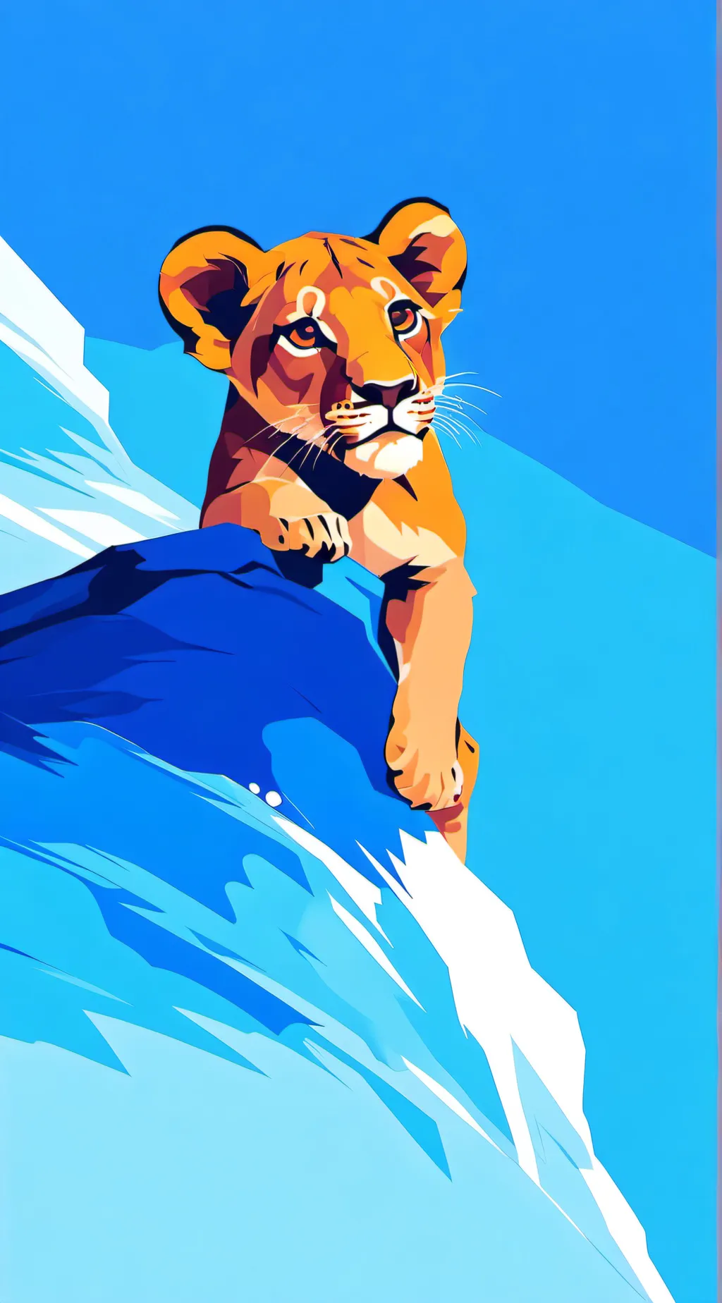 ai character: Simba background