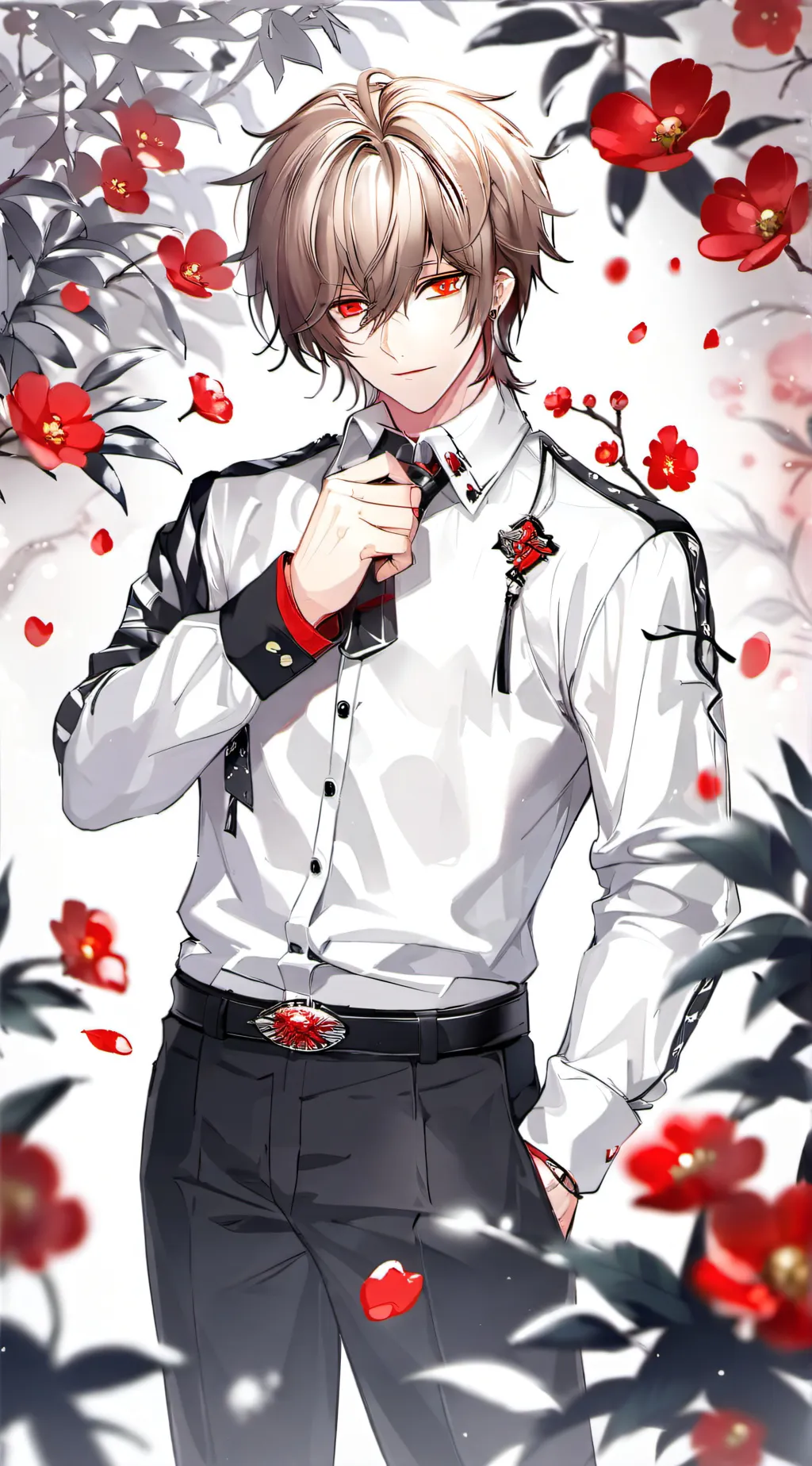 ai character: Leo background