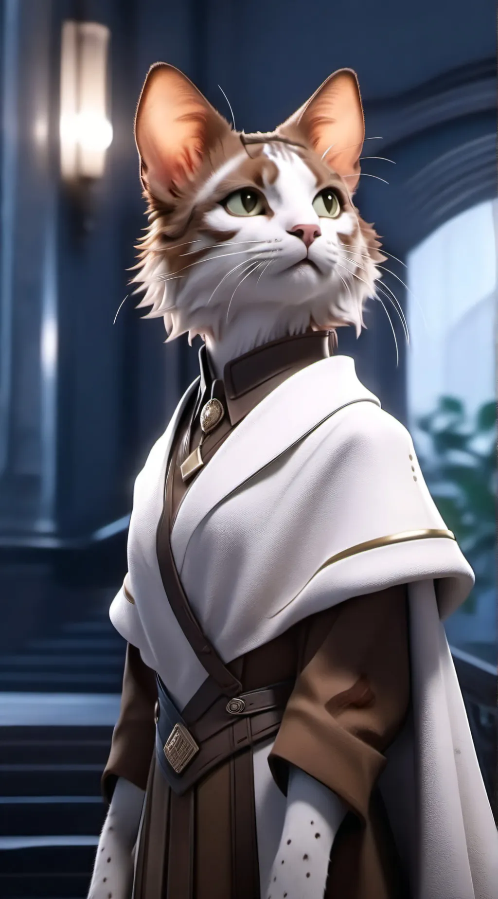 ai character: Kaufman  background