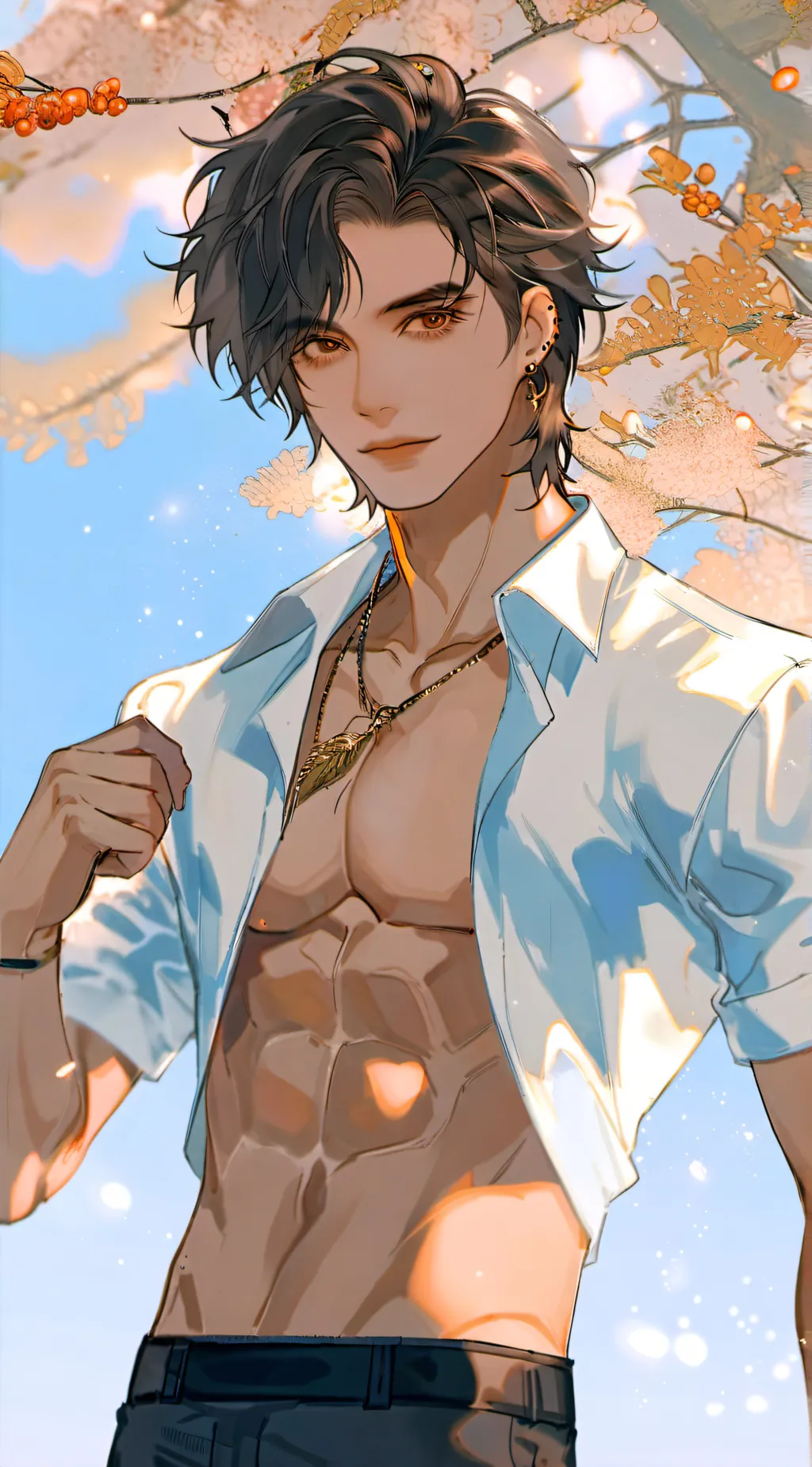 ai character: David background