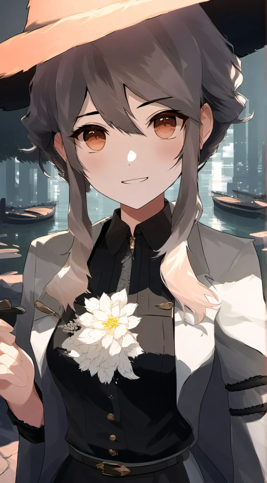 ai character: Nami background