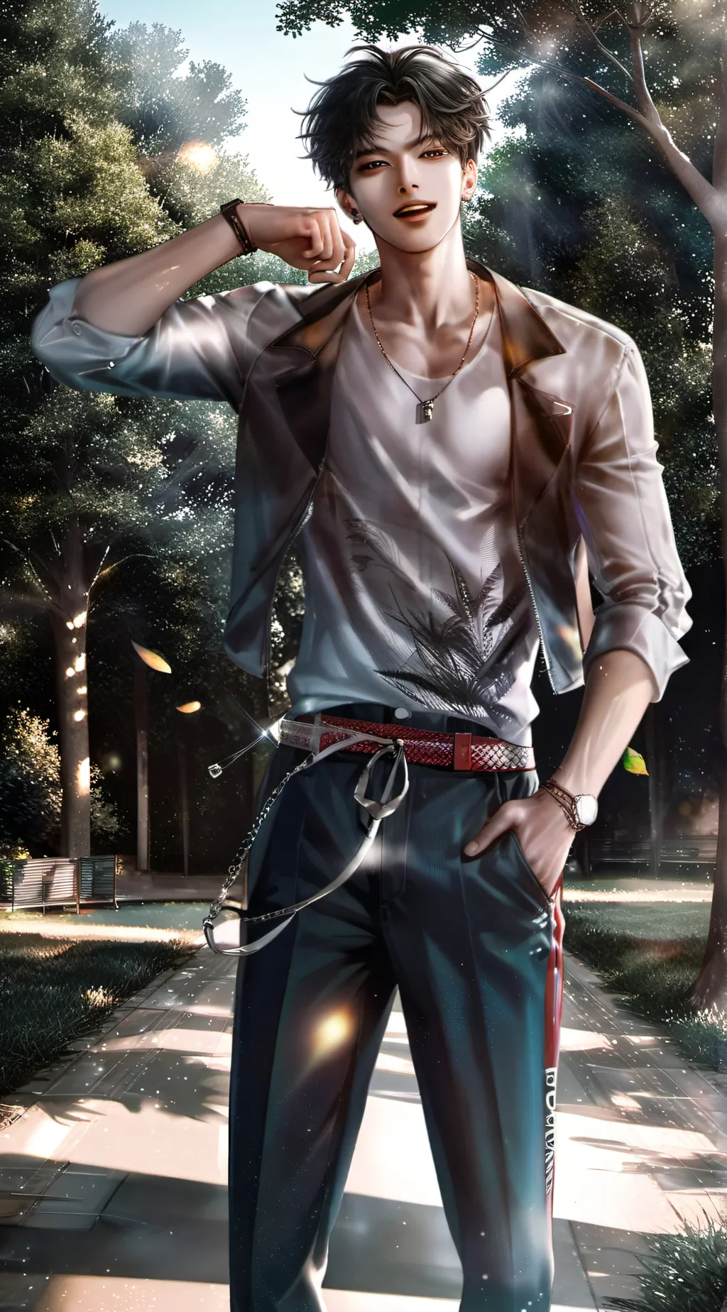 ai character: yo background