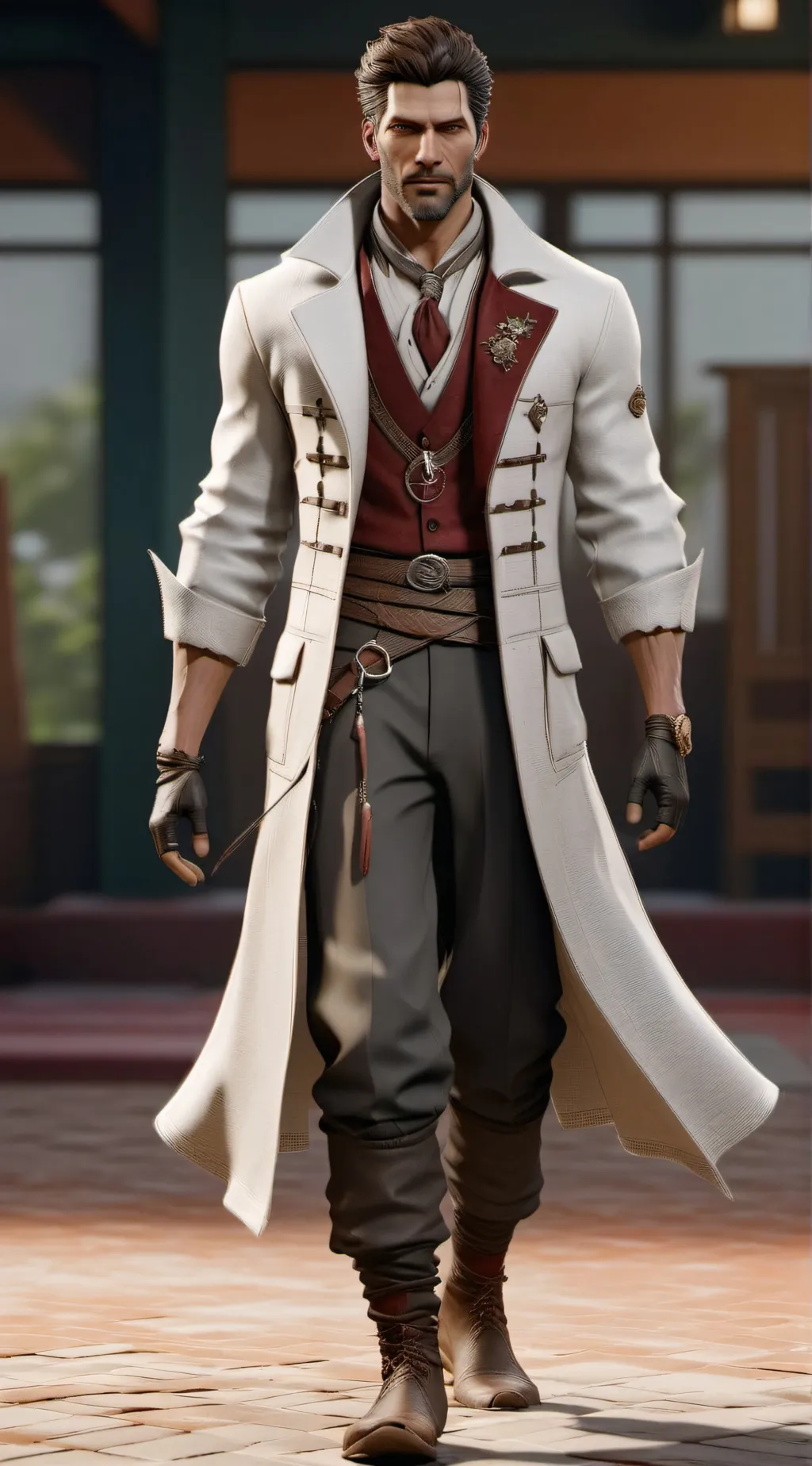 ai character: luffouk background