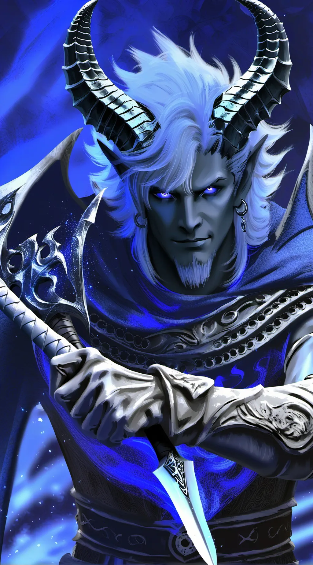 ai character: Greed background