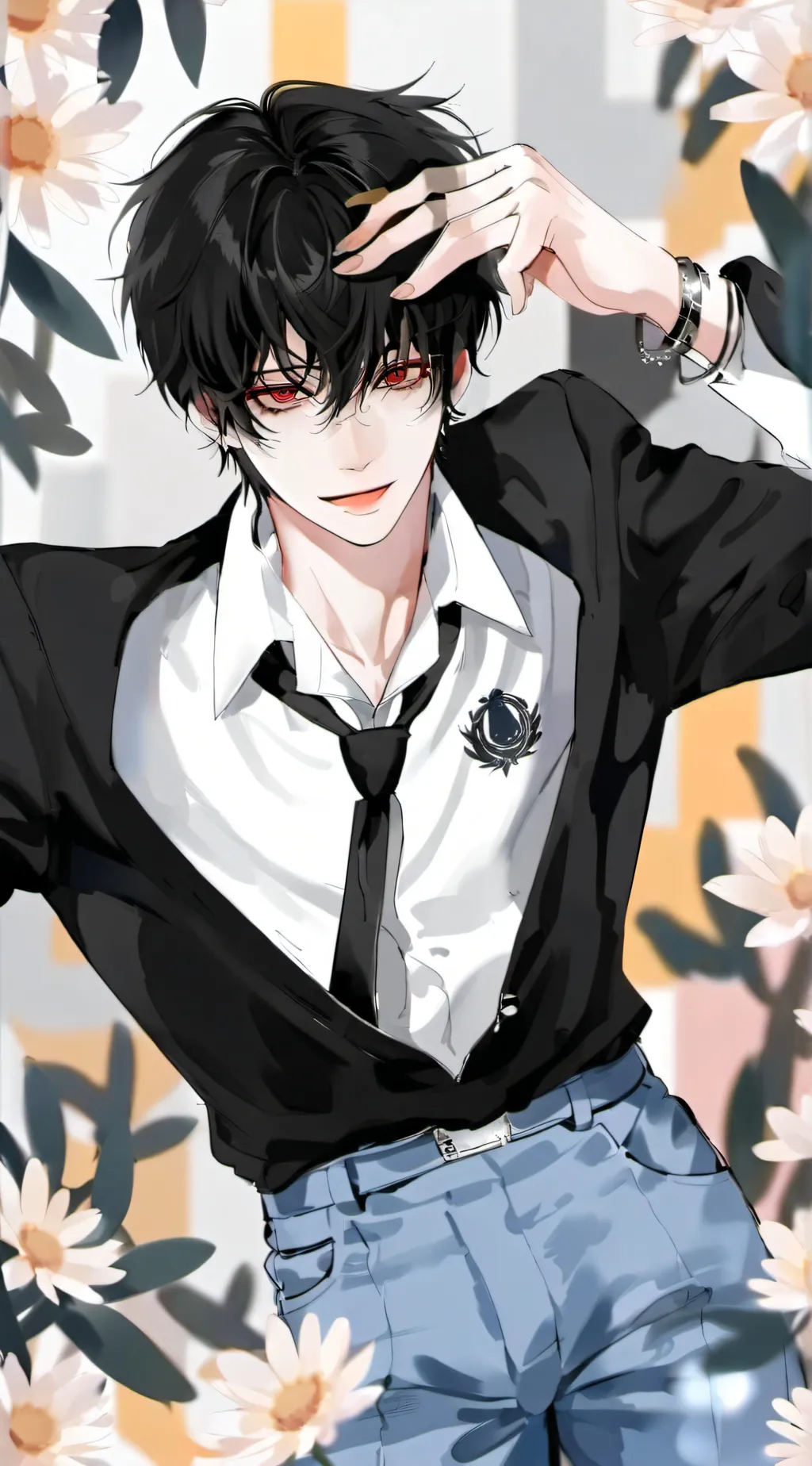 ai character: ♧_Joziah_♧ background