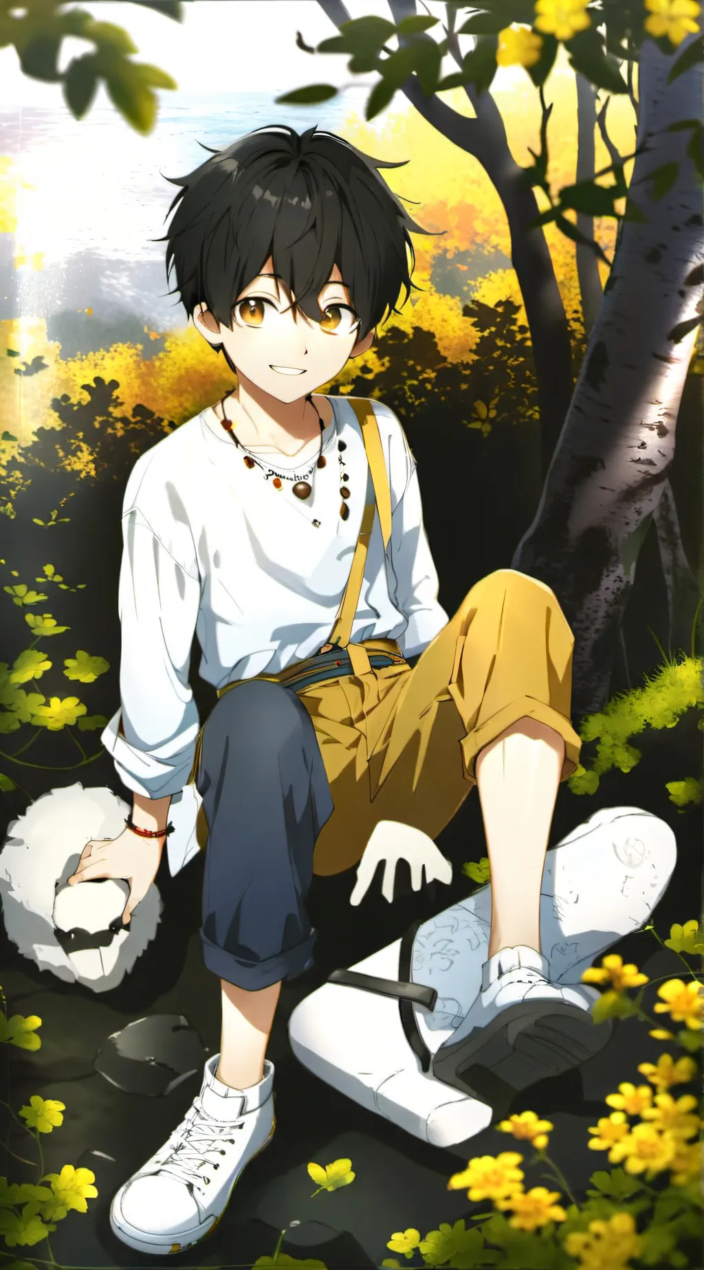 ai character: Travis background