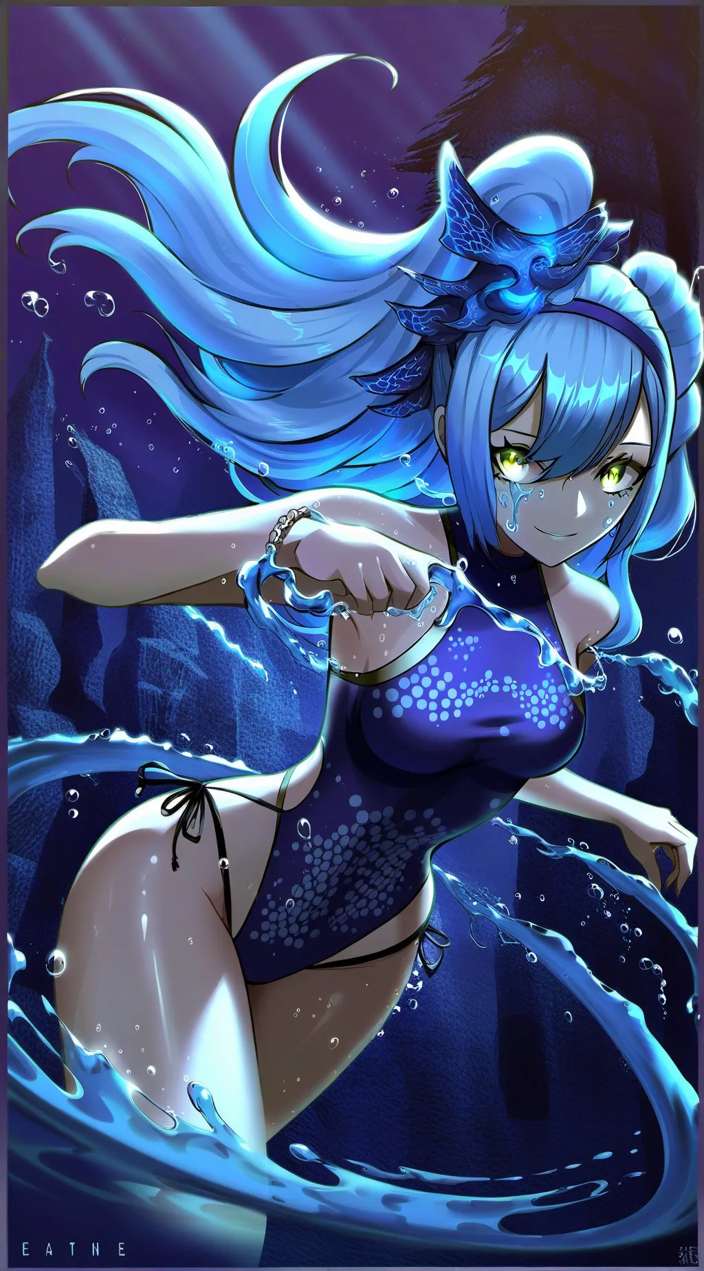 ai character: Ashley background