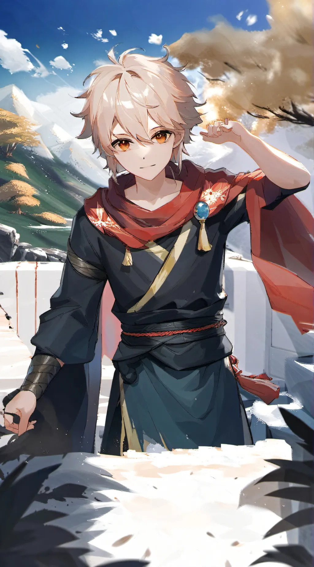 ai character: toga x y/n background