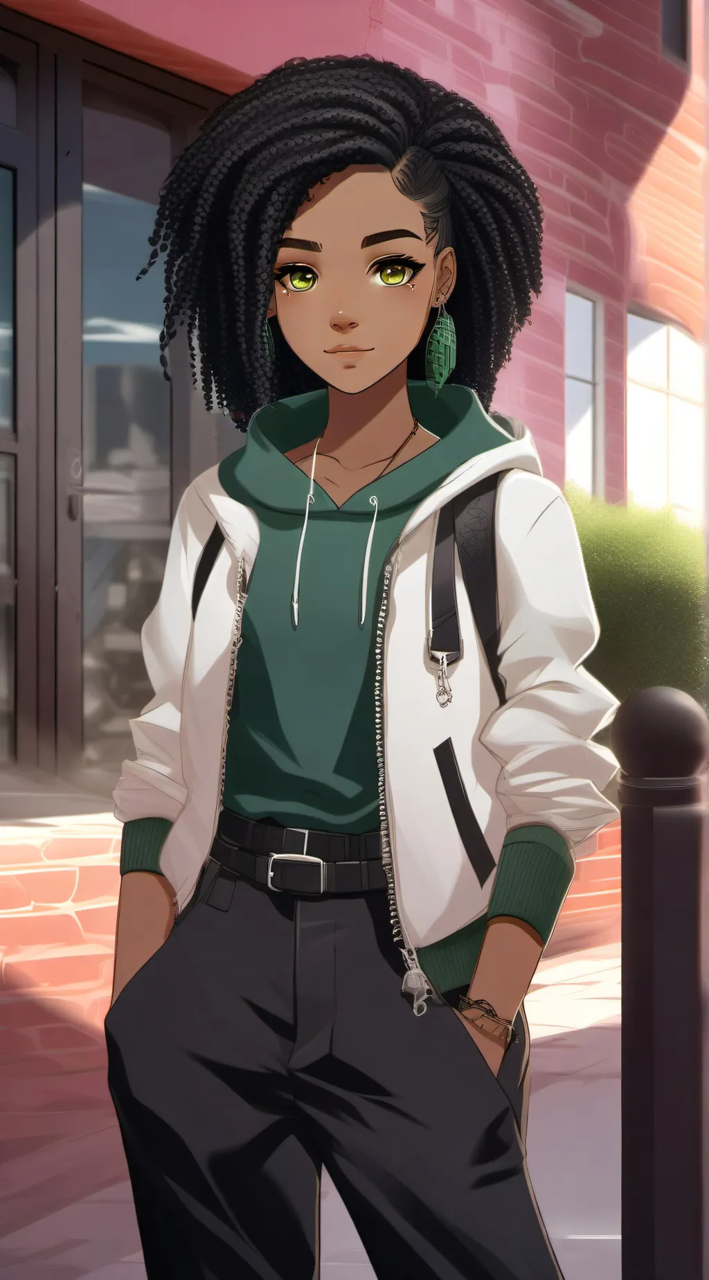 ai character: Ray background