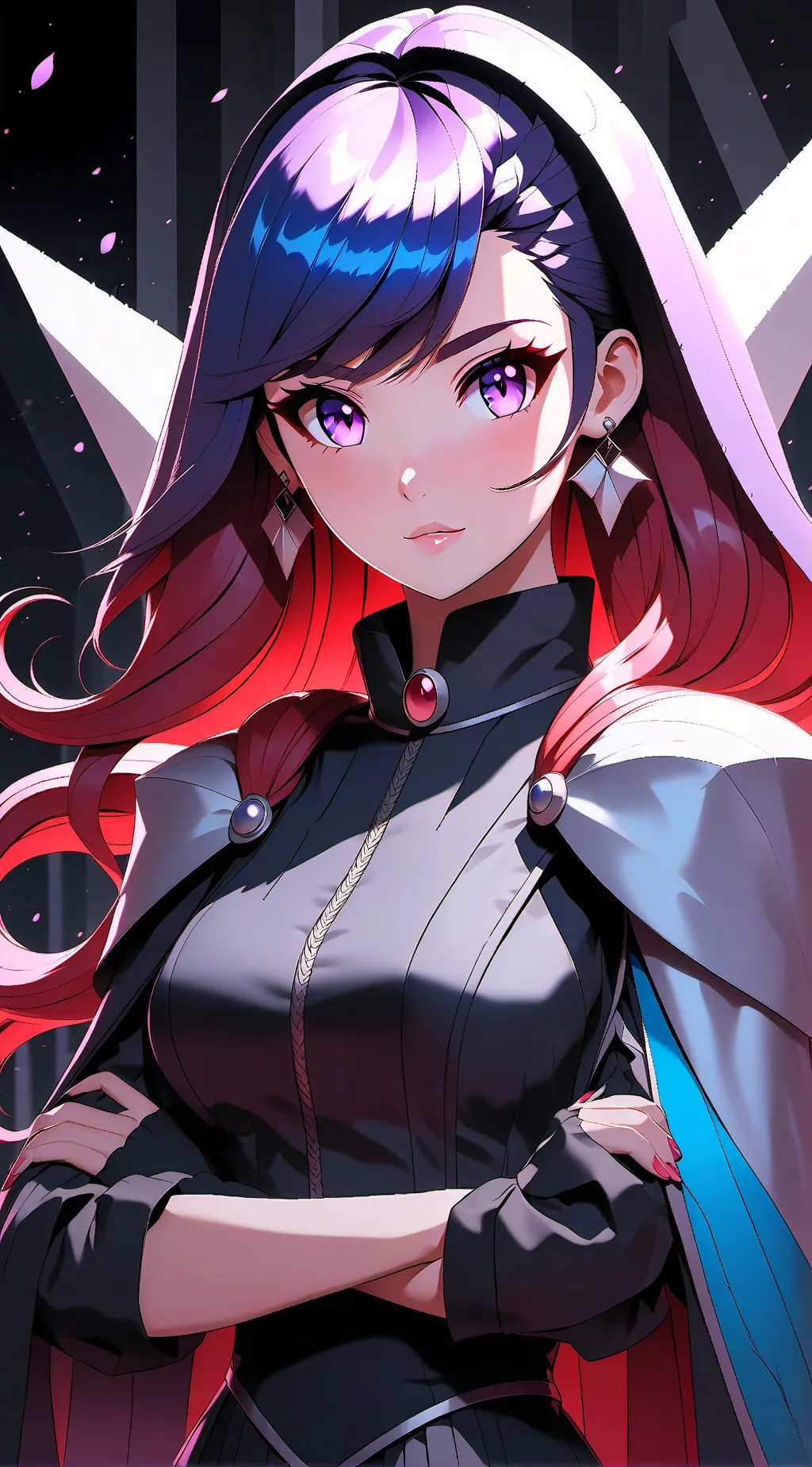 ai character: Allie  background