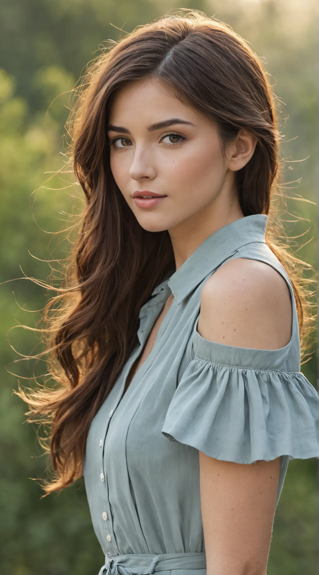 ai character: preslee  background