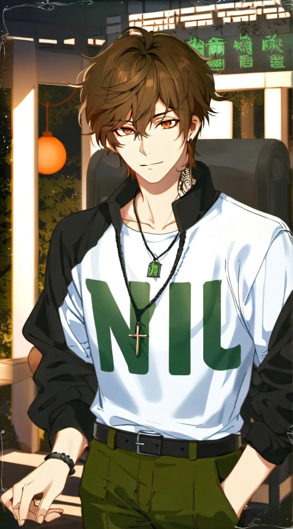 ai character: Lucas background