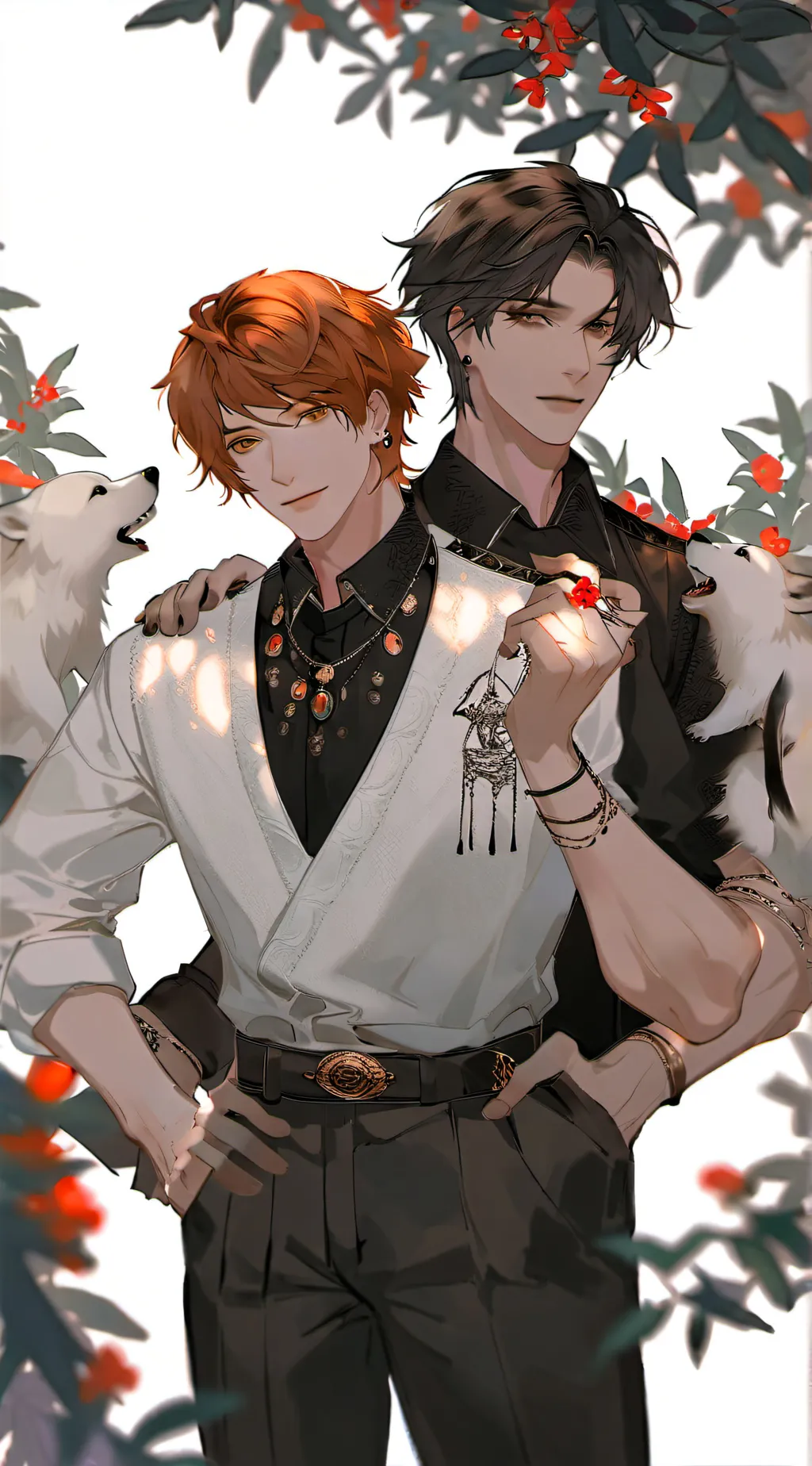 ai character: leon and alex background