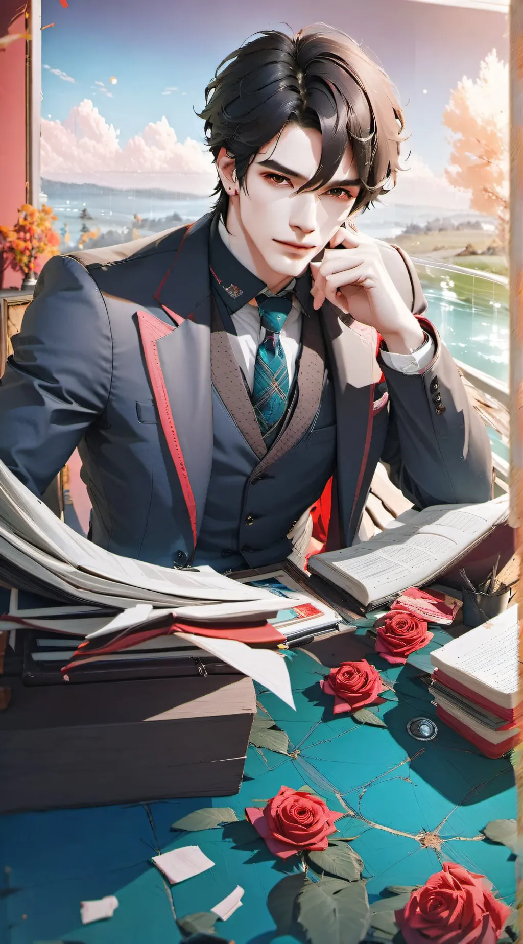 ai character: Liam background