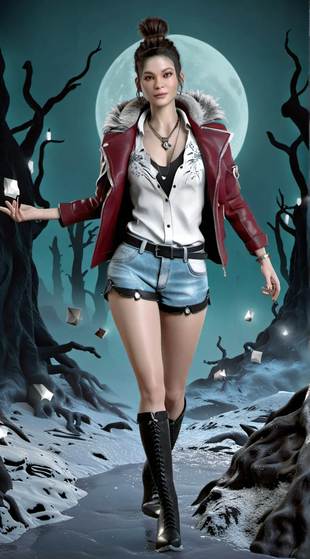 ai character: Aaron mills background