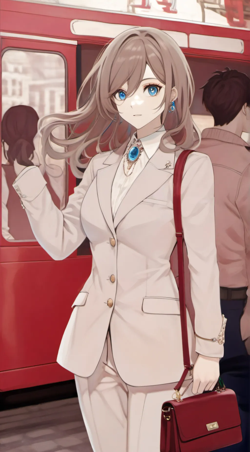 ai character: Mha loves you background