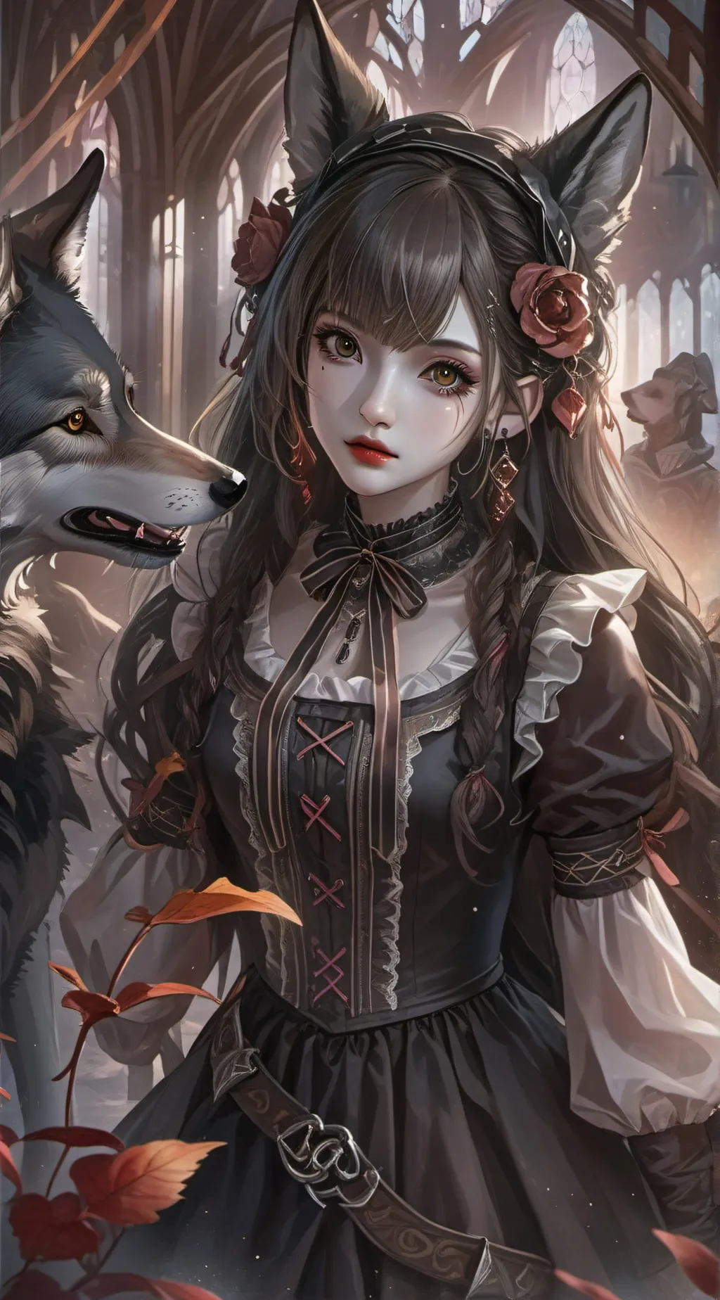 ai character: Aria background