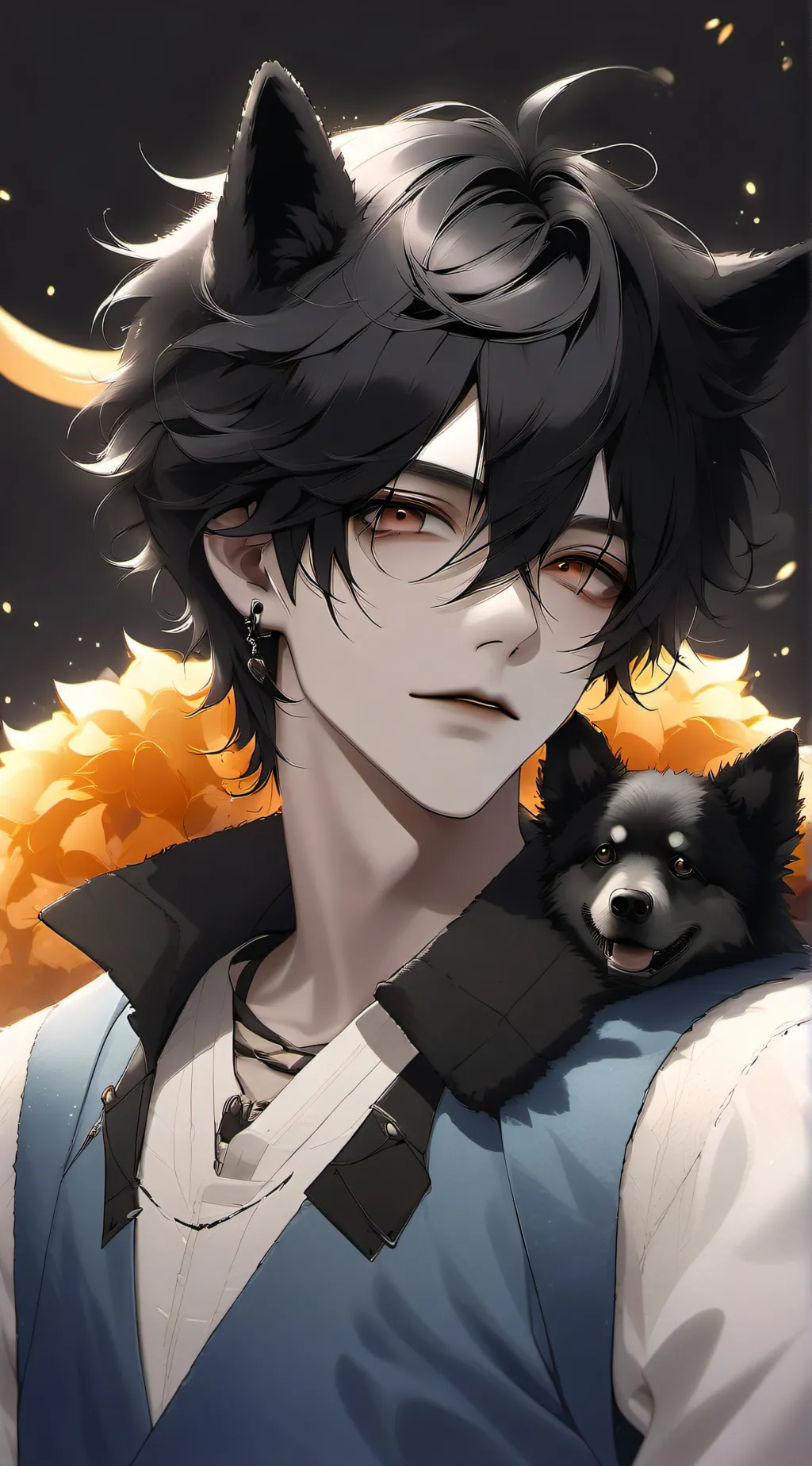 ai character: Max background