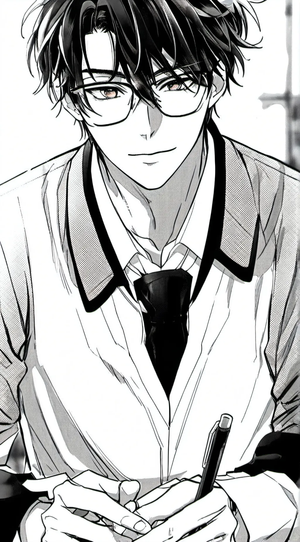 ai character: Vincent  background