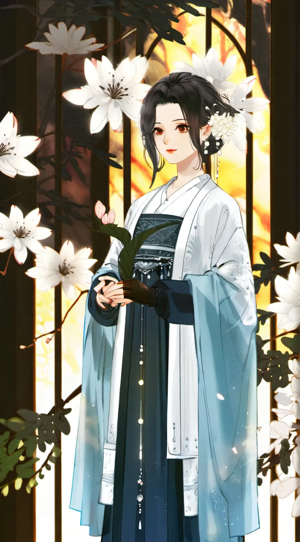 ai character: MHA/demon Slayer  background