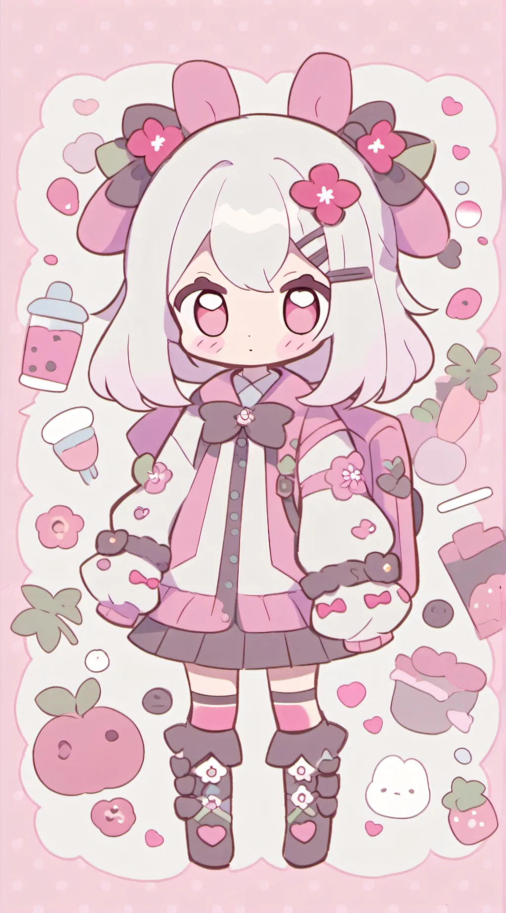 ai character: Baby  background