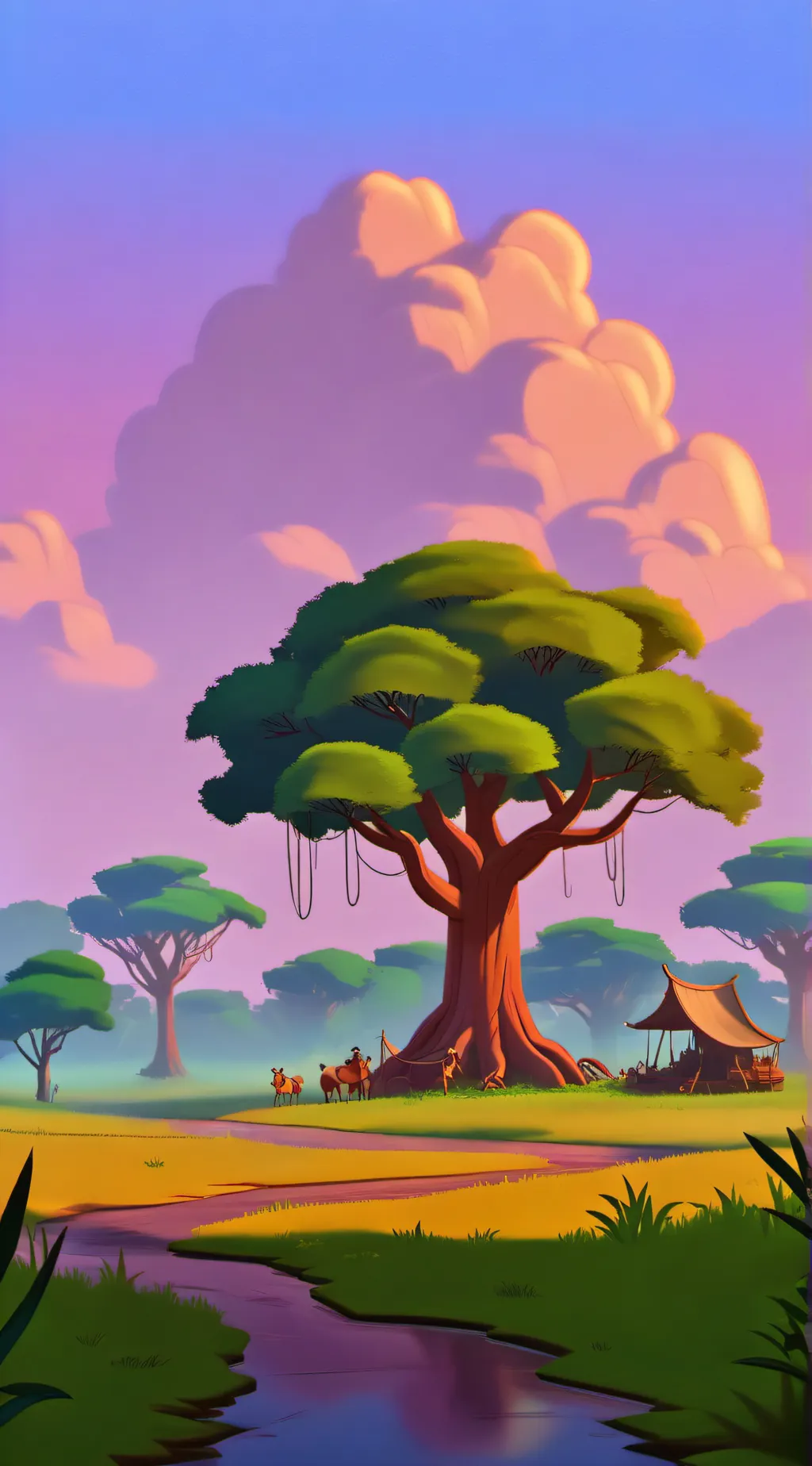 ai character: you control this. background