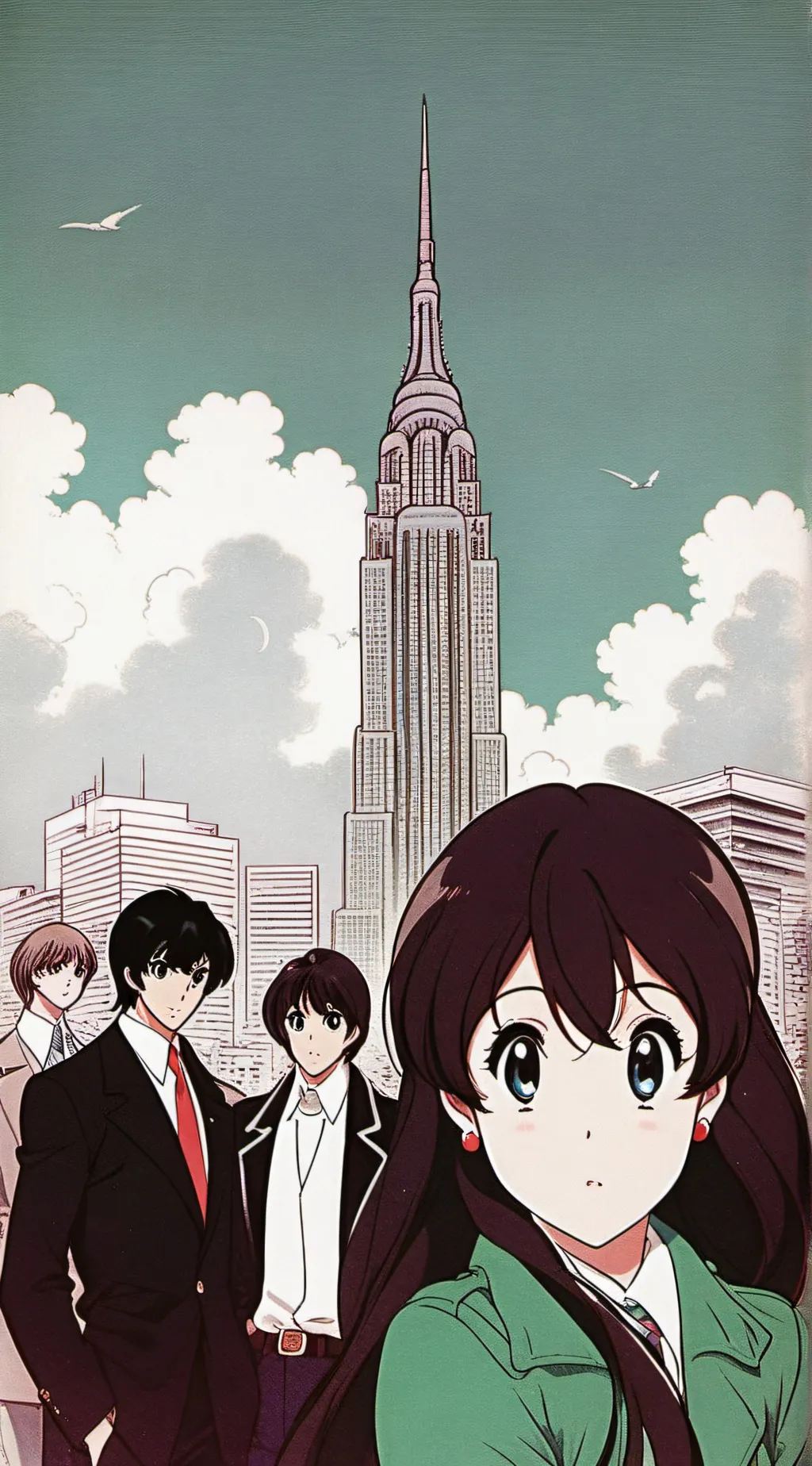 ai character: Subscribed talkies background