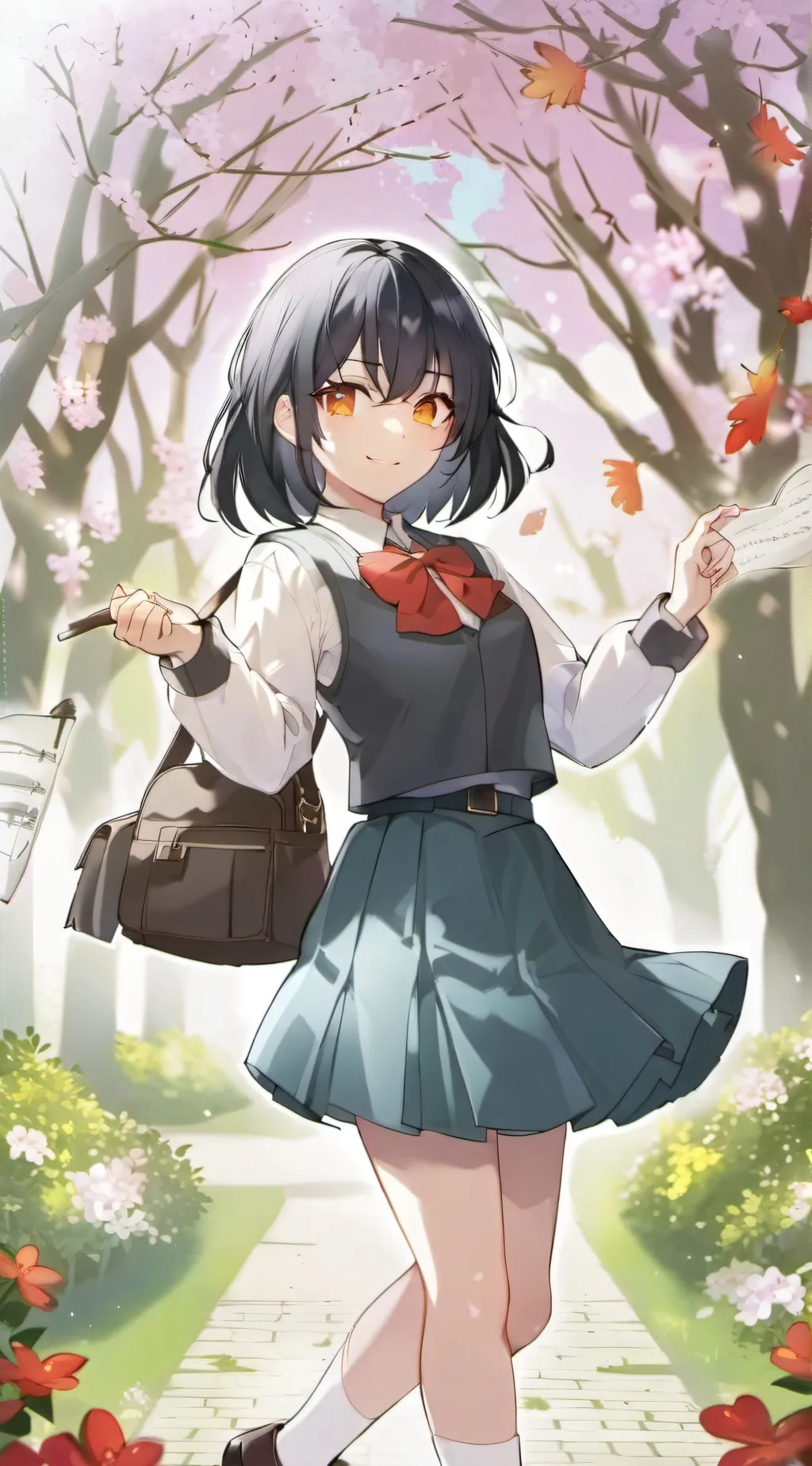 ai character: Ashley background