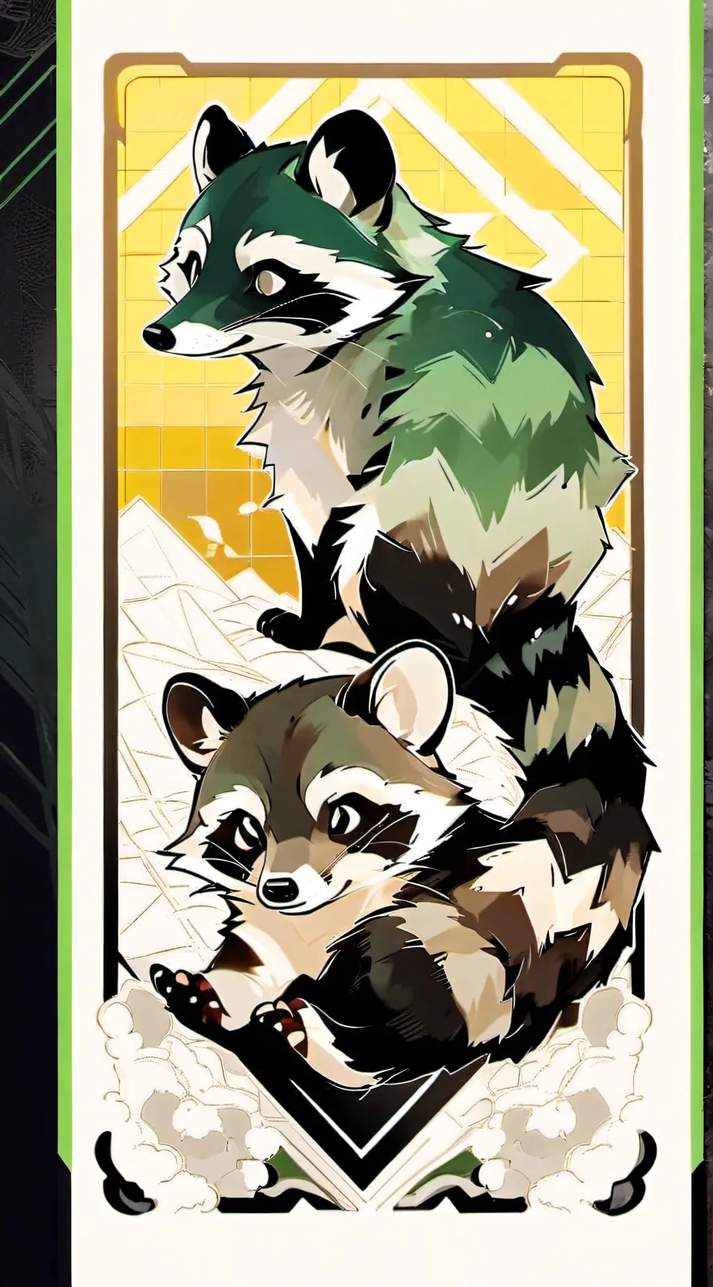 ai character: Shifty and lifty  background