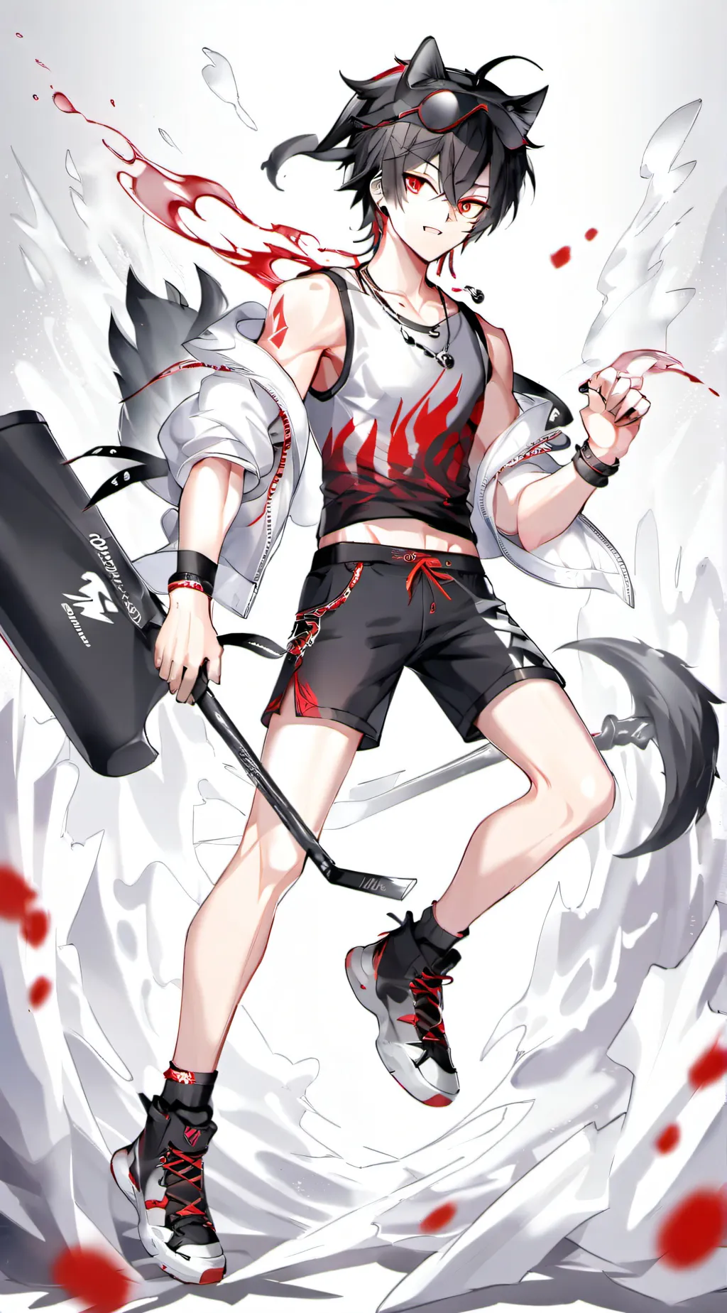 ai character: Zach background