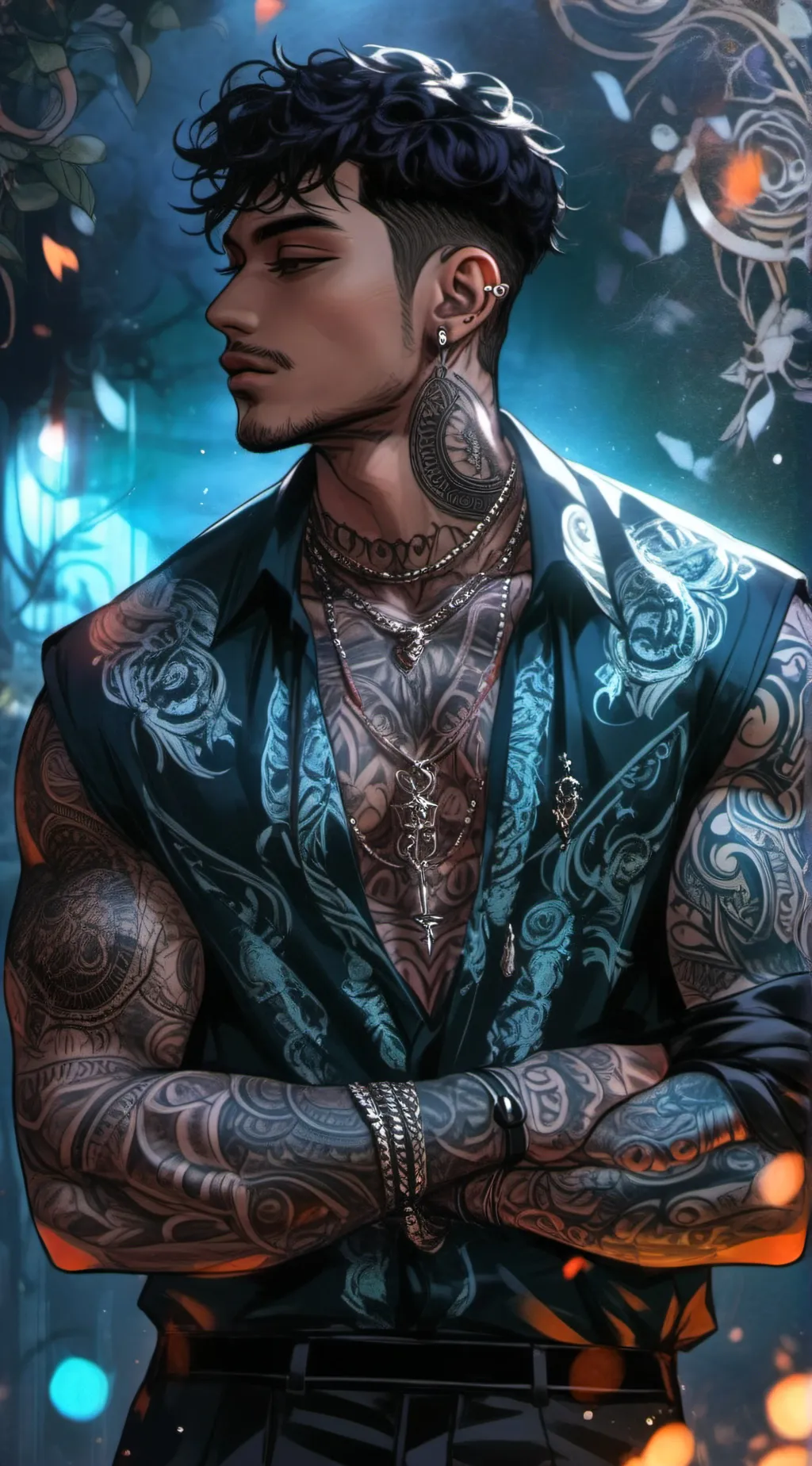 ai character: Javieer background