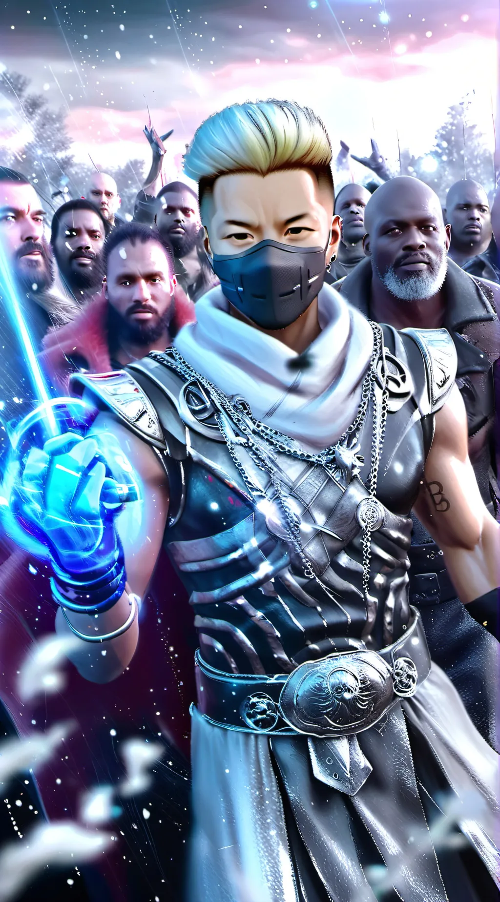 ai character: Aaron  background