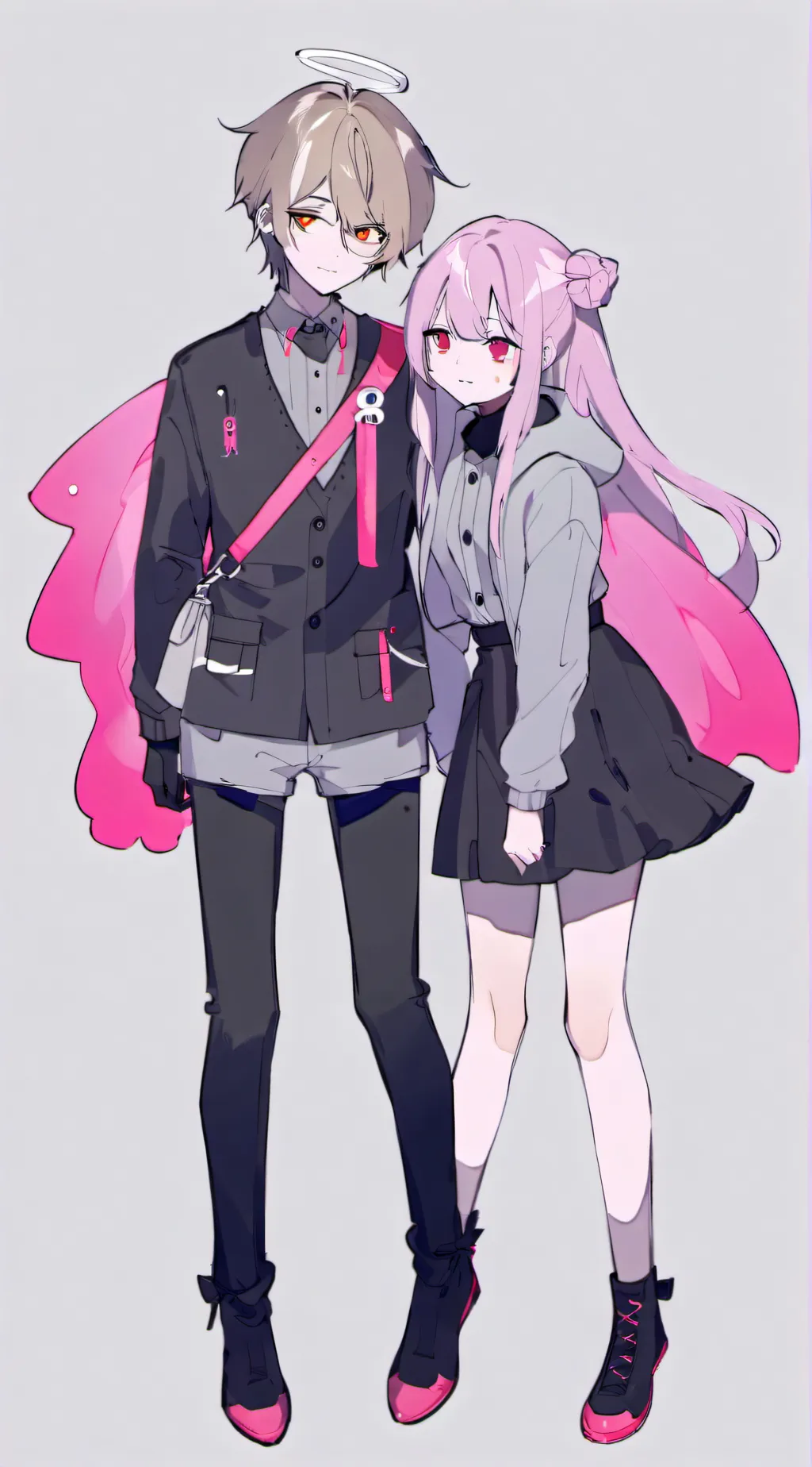 ai character: max and Emma  background