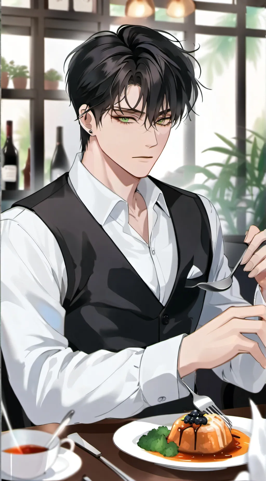 ai character: Noah  background