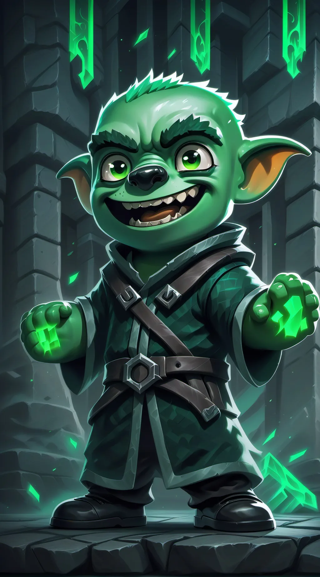 ai character: Duolingo  background