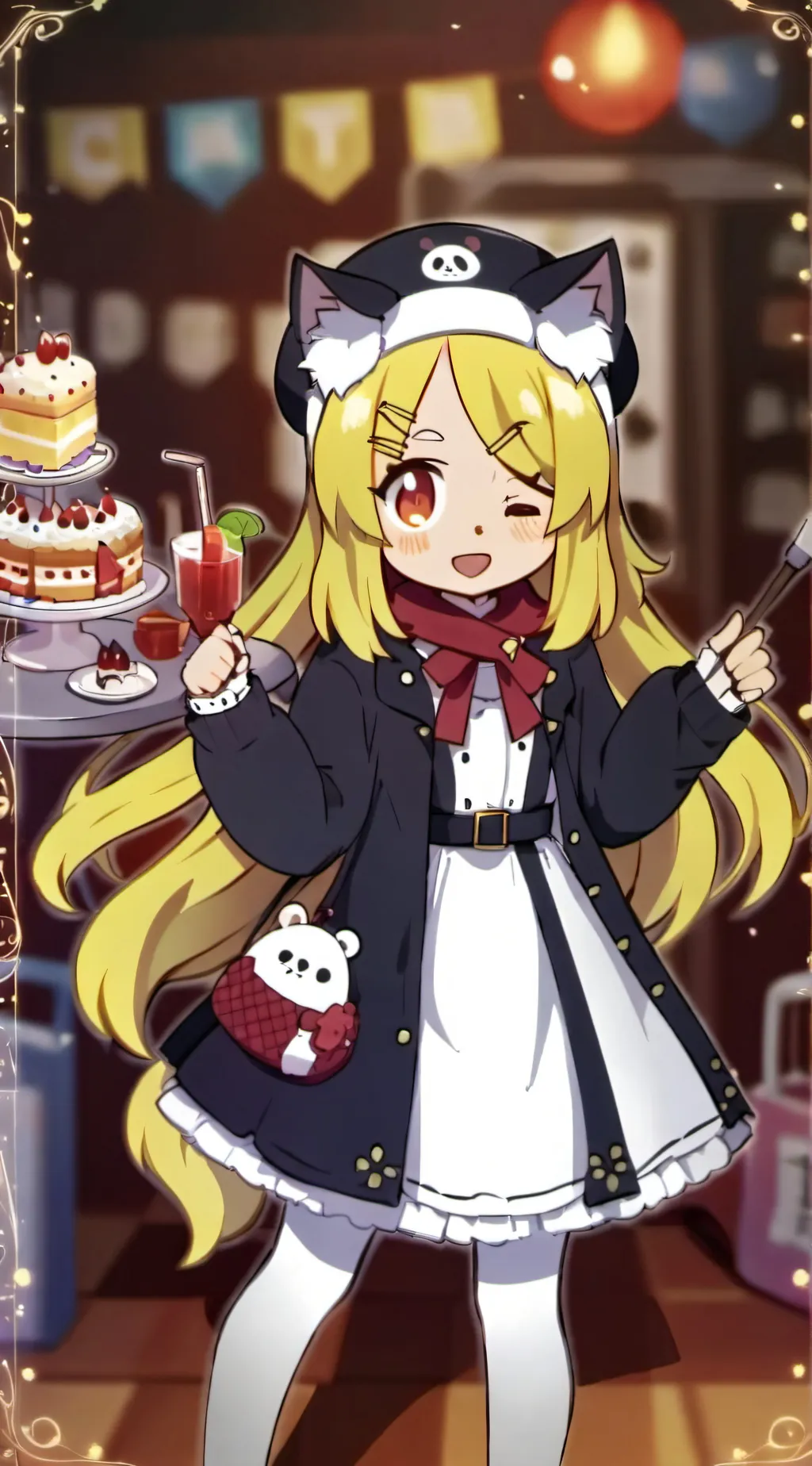 ai character: Gacha background