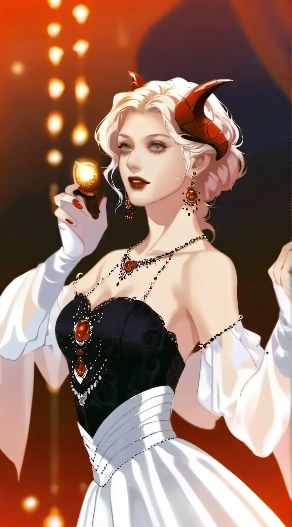 ai character: uppermoon background